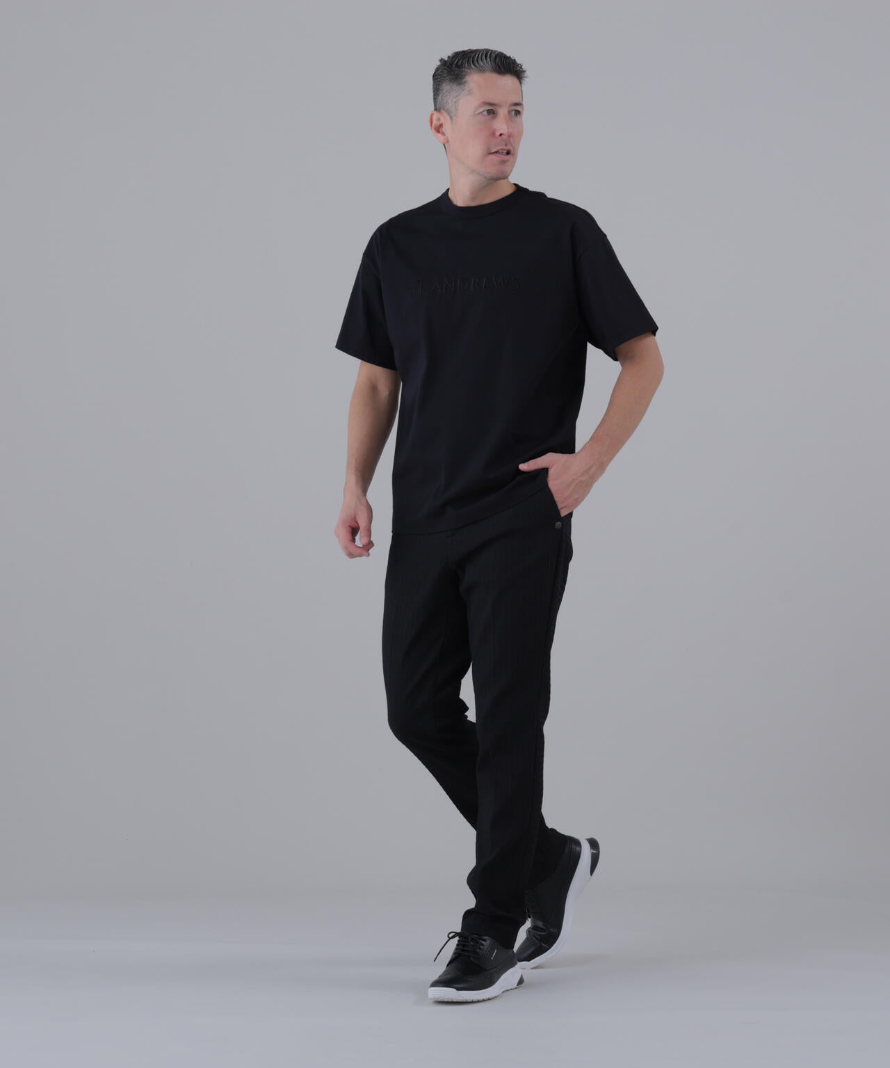プレーティング天竺半袖Tシャツ (MENS)