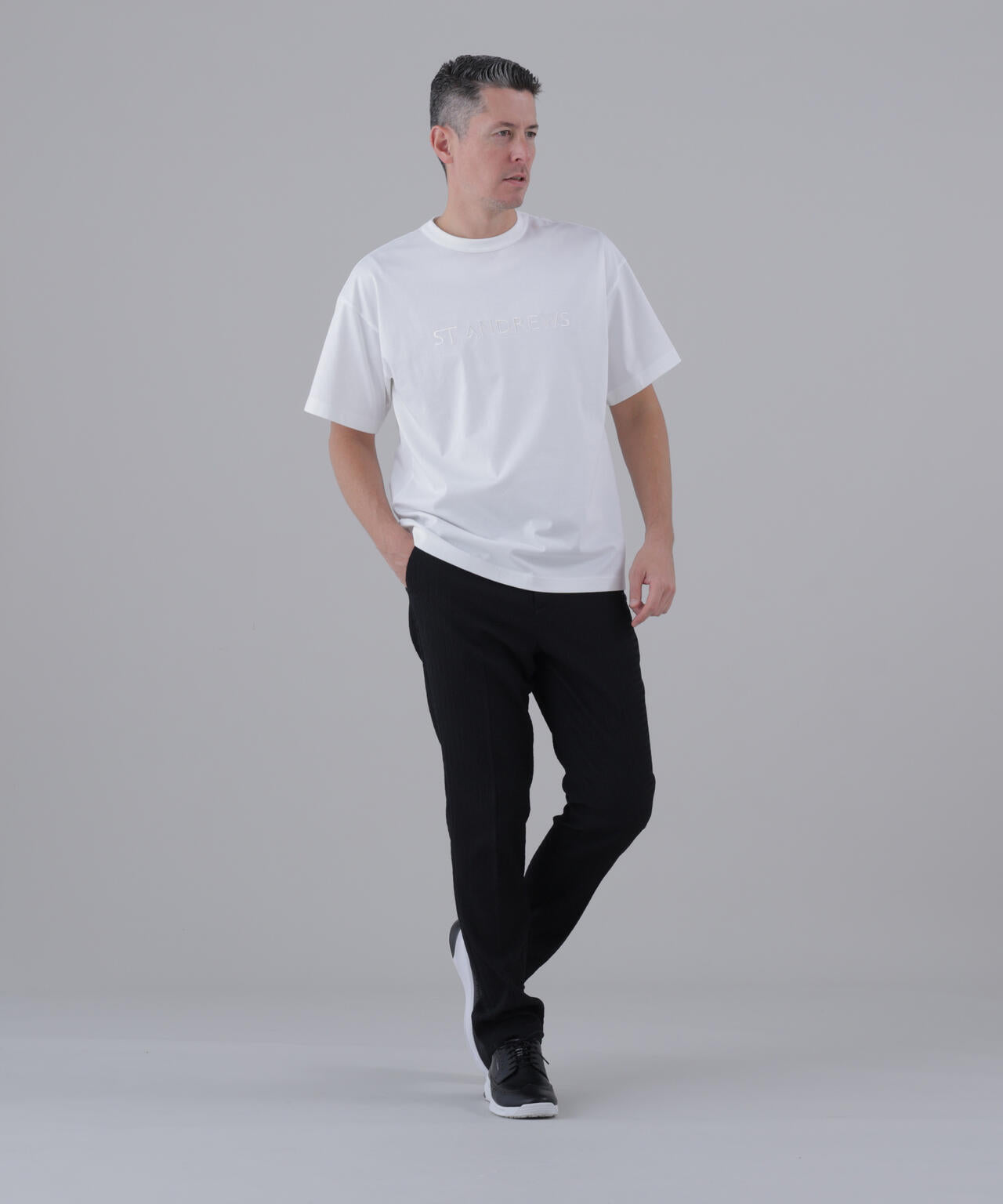 プレーティング天竺半袖Tシャツ (MENS)