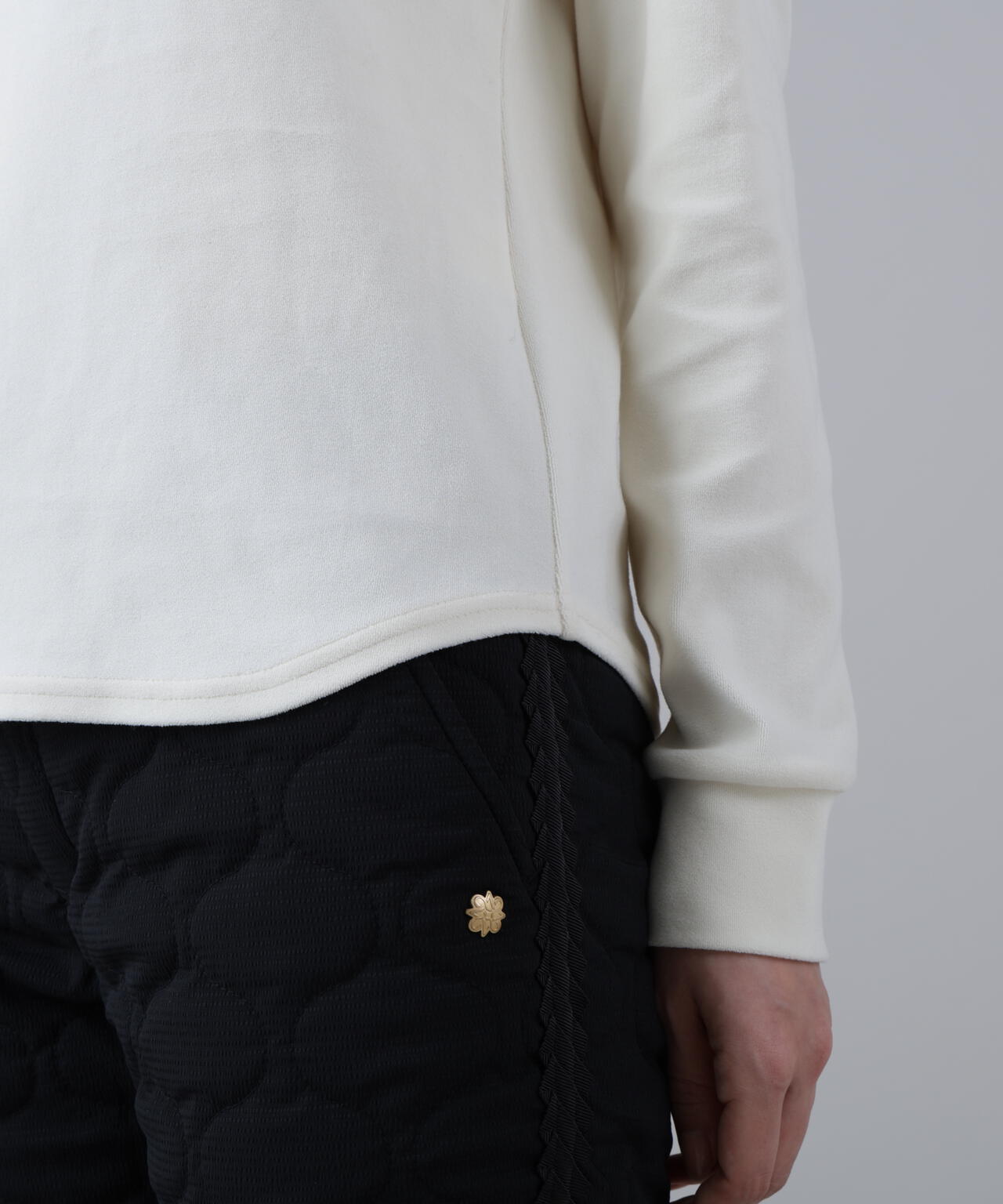 パイル長袖ポロシャツ (WOMENS)