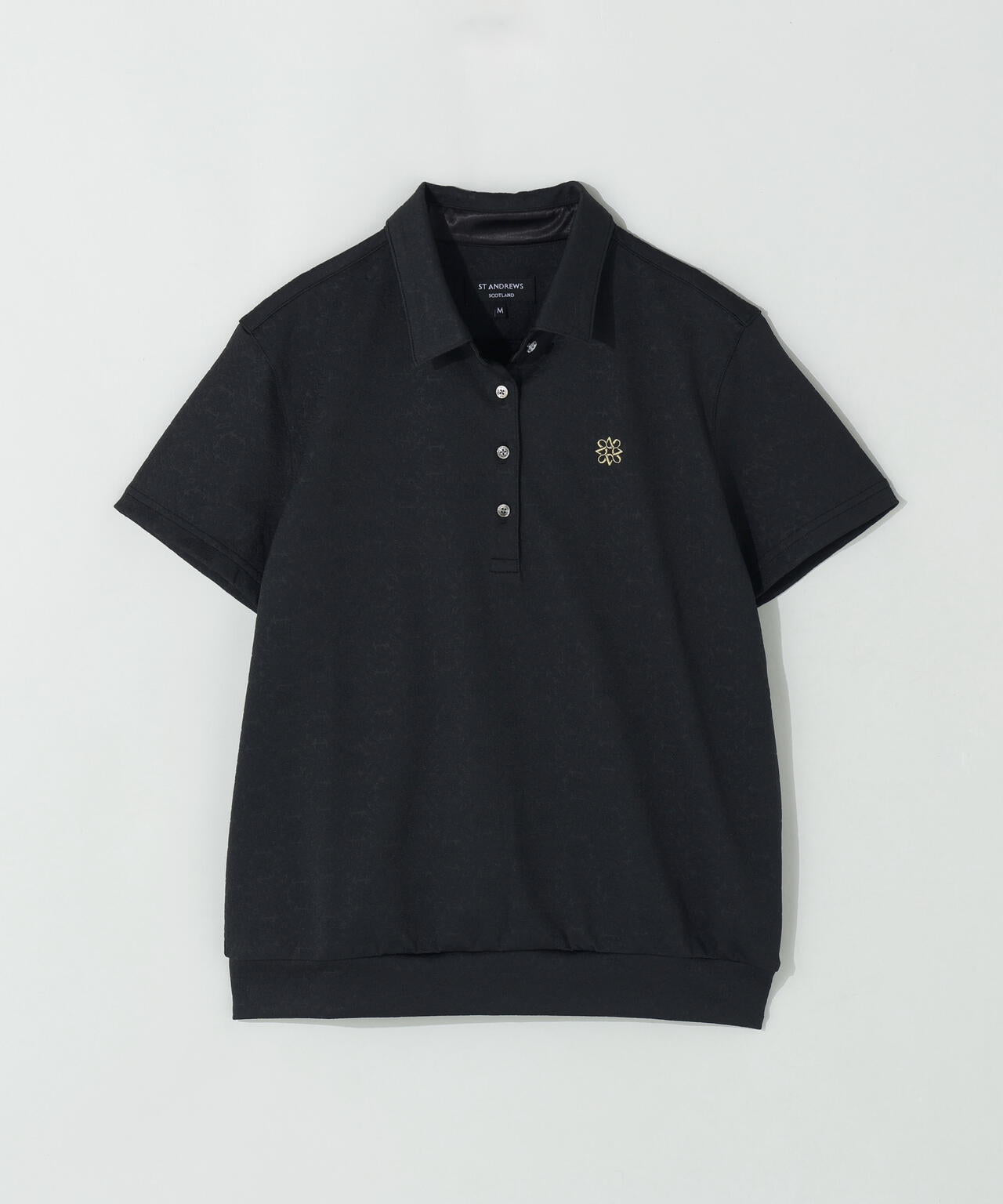 ケルトアラベスクジャガード半袖シャツ (WOMENS)