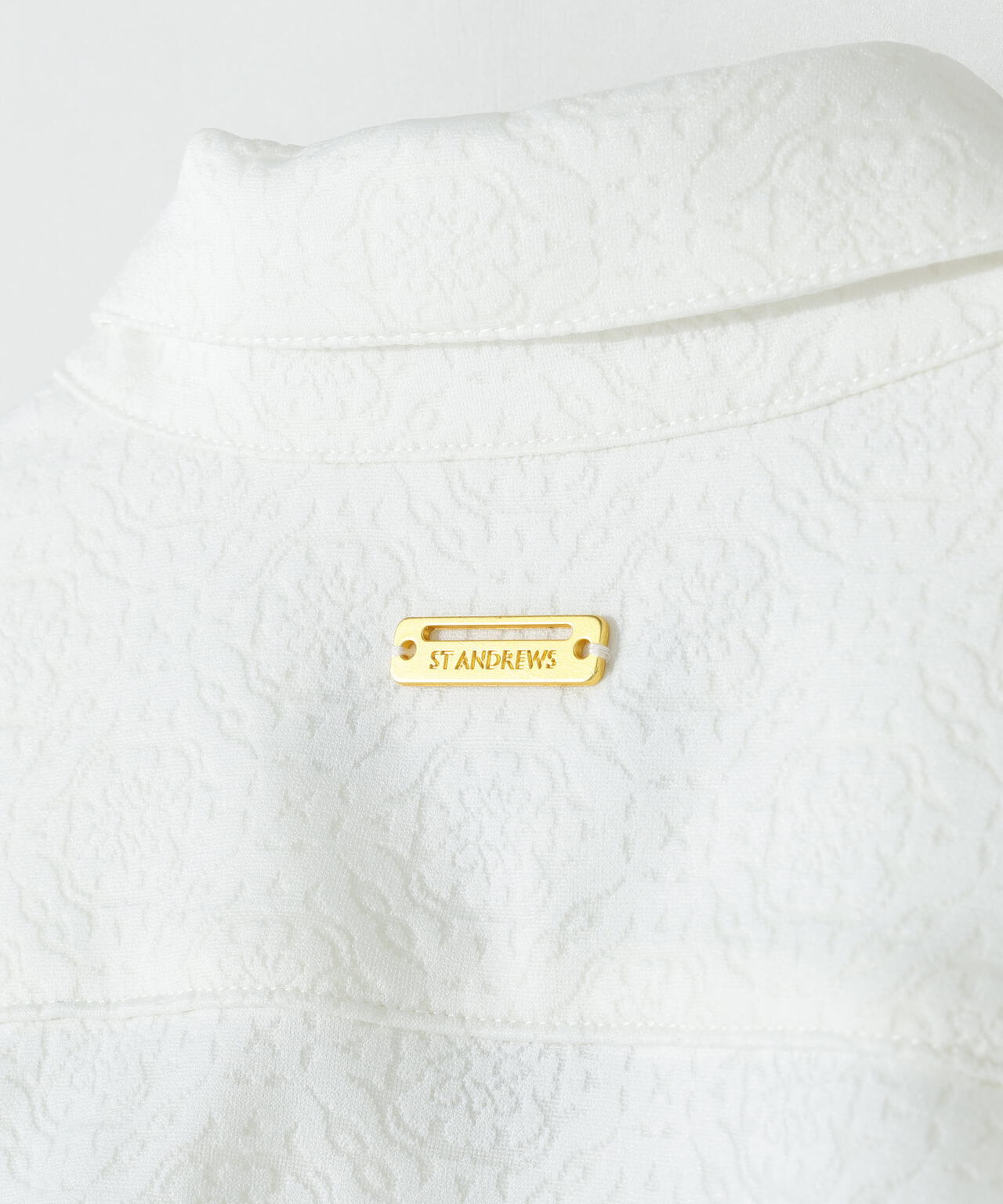ケルトアラベスクジャガード半袖シャツ (WOMENS)