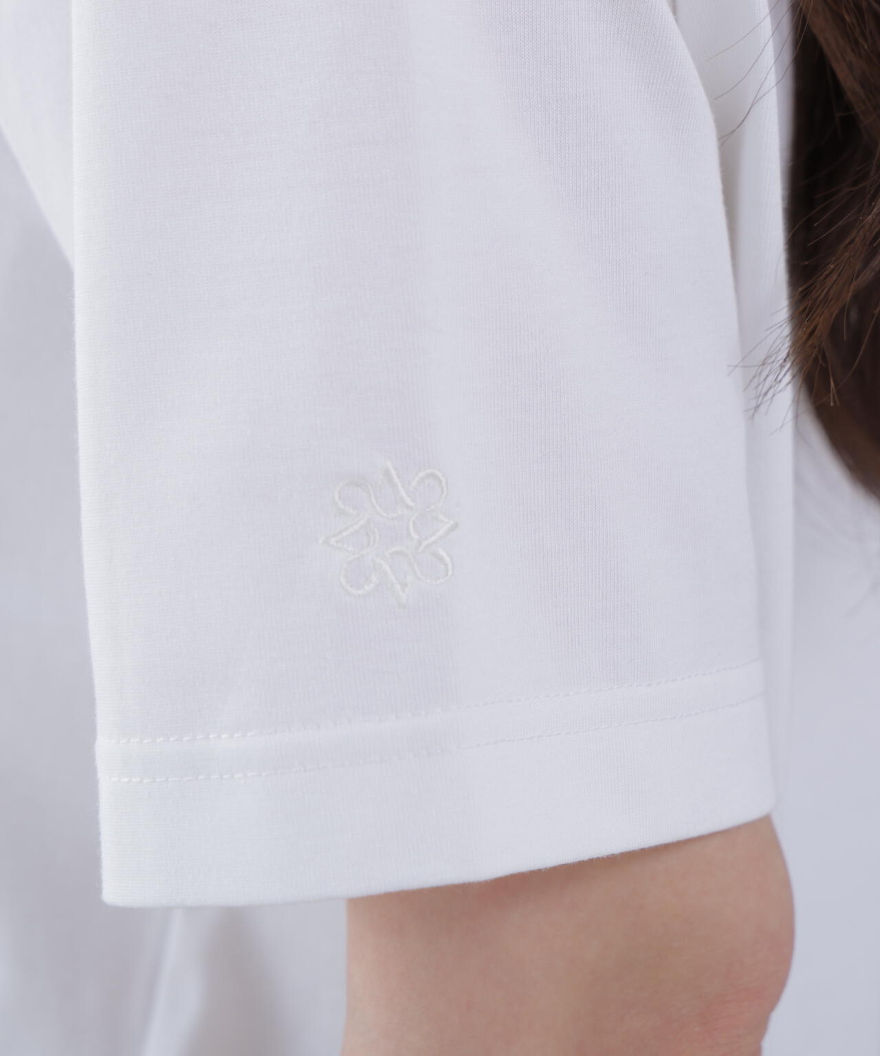 プレーティング天竺半袖Tシャツ (WOMENS)