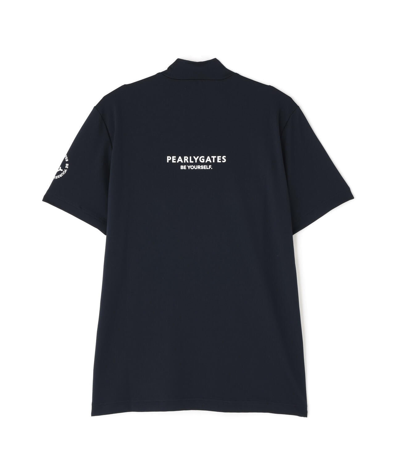 【PG is PG】 ベアカノコ半袖ハイネックカットソー