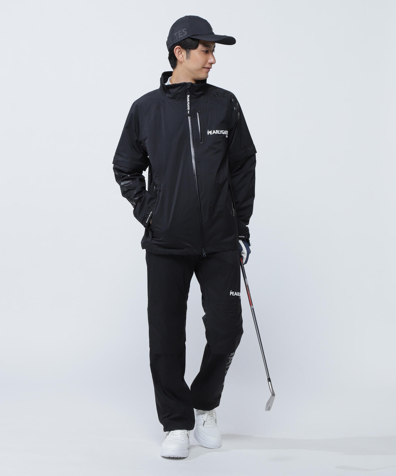 NYストレッチタフタ3Lレインジャケット (MENS)