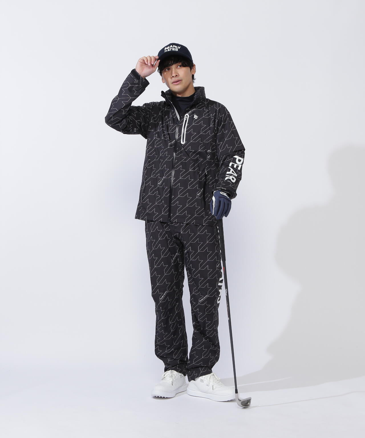 CRAFTEVOレインパンツ <ロゴ/千鳥柄> (MENS)