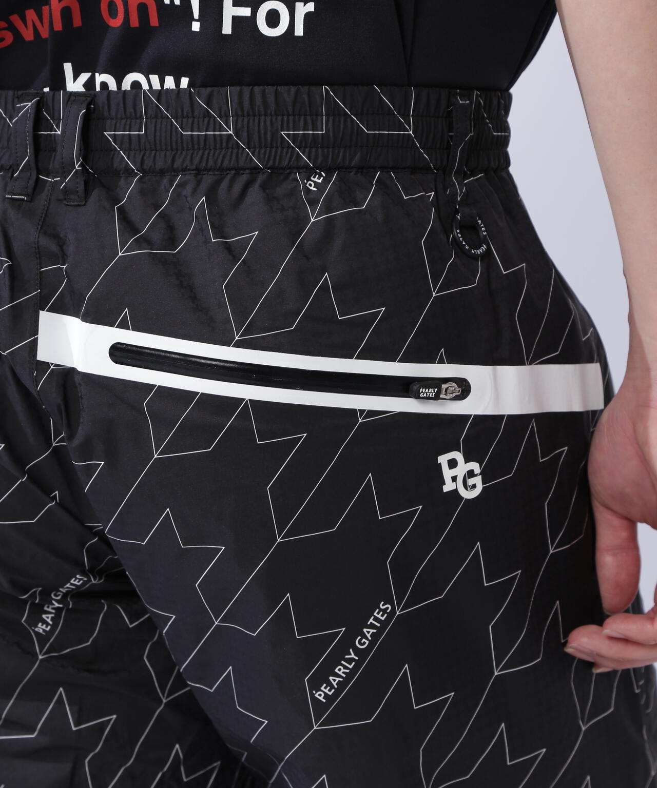 CRAFTEVOレインパンツ <ロゴ/千鳥柄> (MENS)