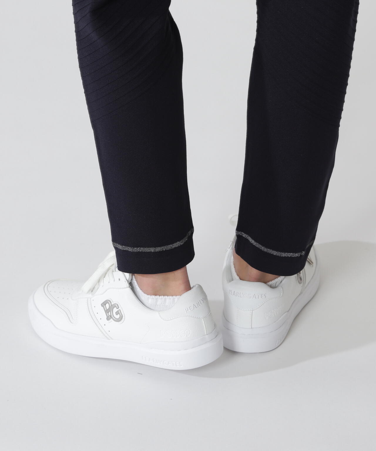 ポリエステルヤーンmmニットパンツ