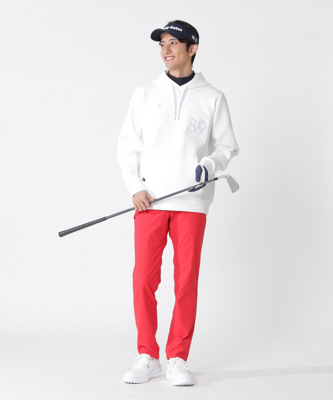 H:182cm/C:93/W:77/H:91 着用サイズ:5