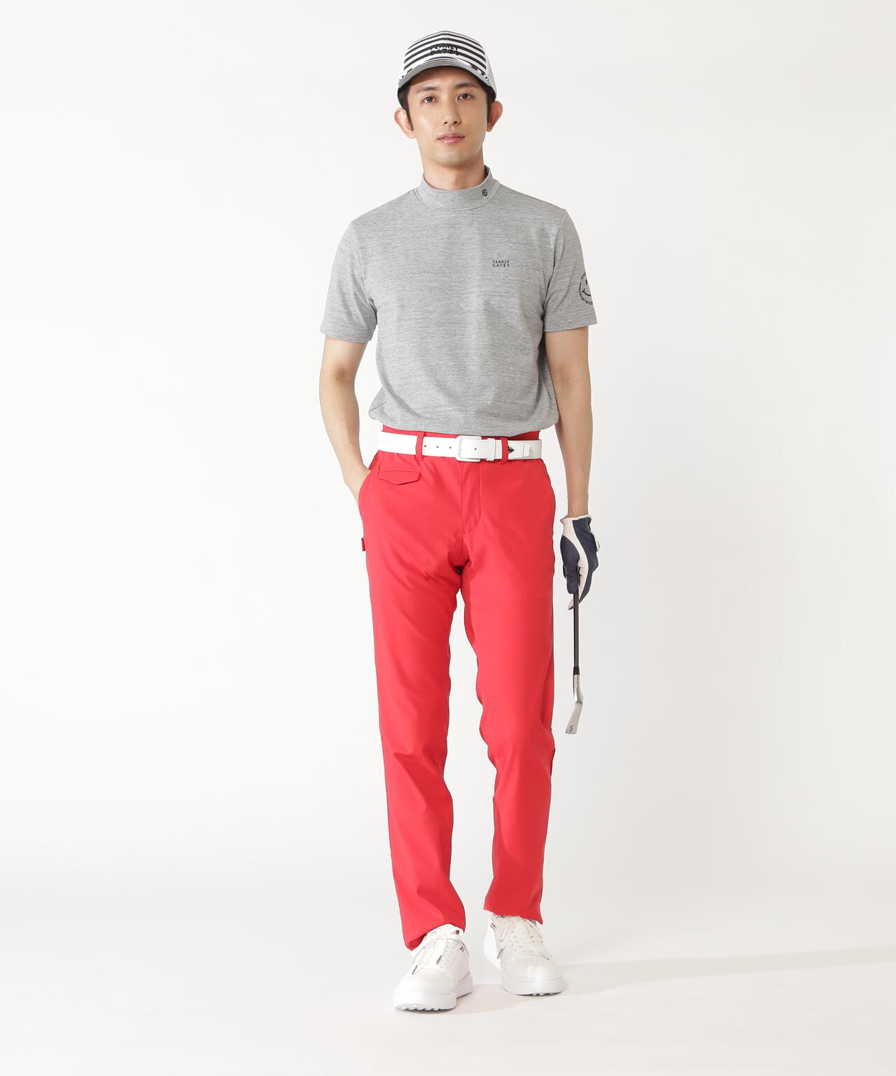 H:182cm/C:93/W:77/H:91 着用サイズ:5