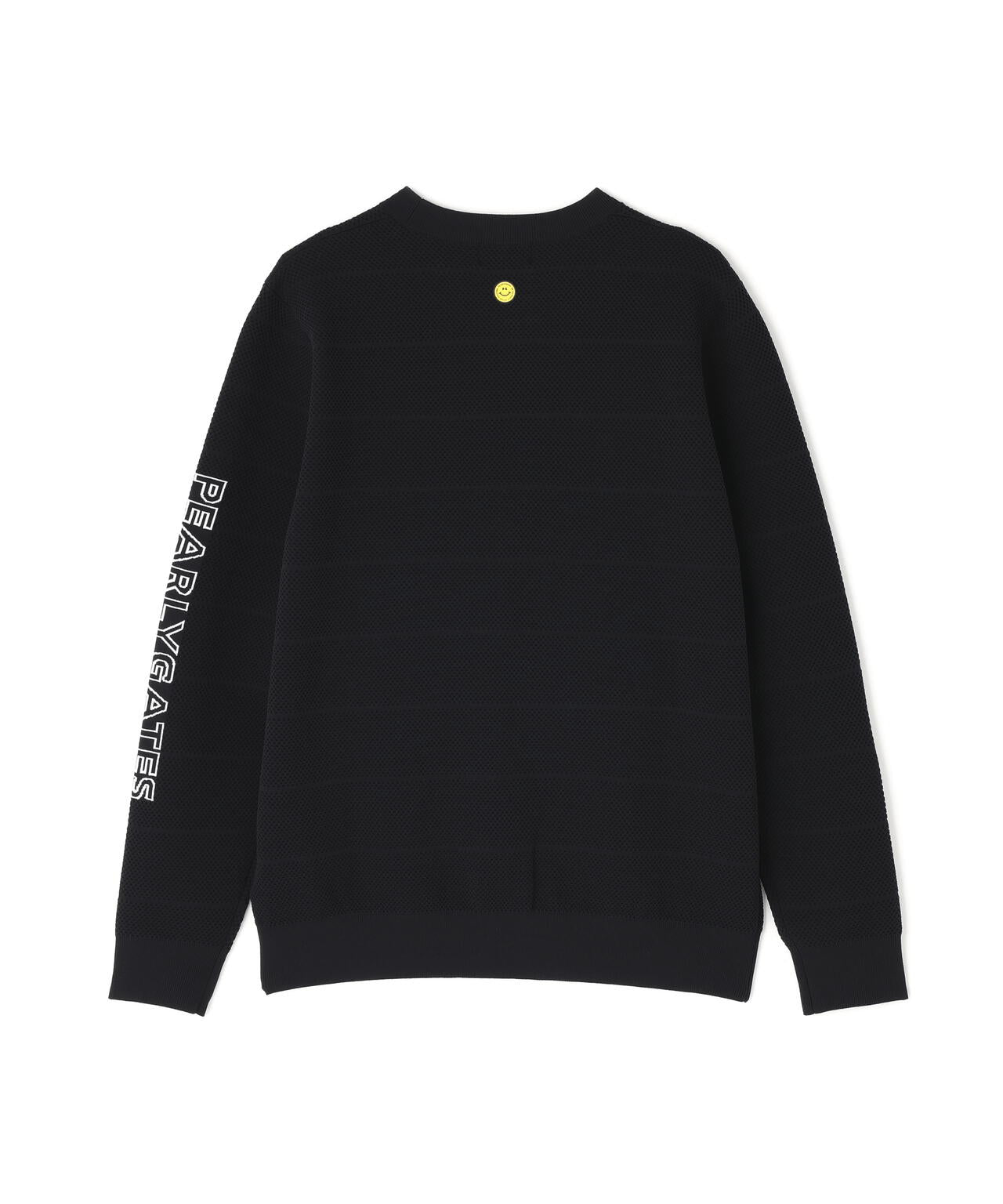 【PG is PG】 ロゴジャガードクルーネックニットプルオーバー