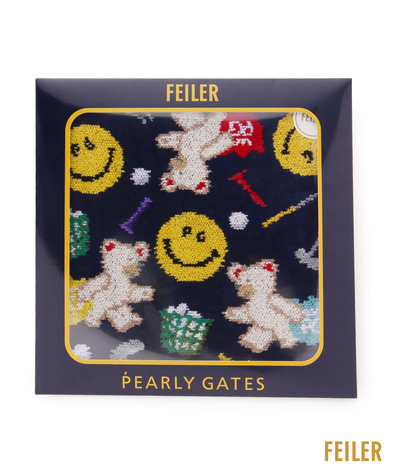 【一部店舗&公式オンライン限定】FEILER×PEARLYGATESハンカチ (UNISEX)