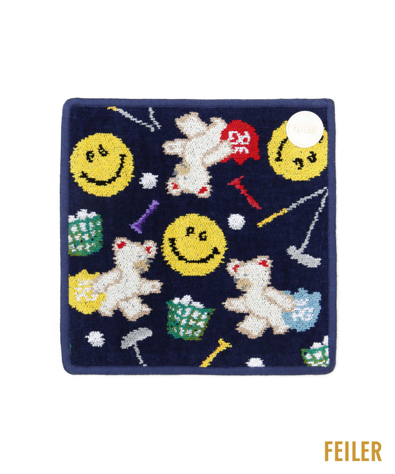 【一部店舗&公式オンライン限定】FEILER×PEARLYGATESハンカチ (UNISEX)
