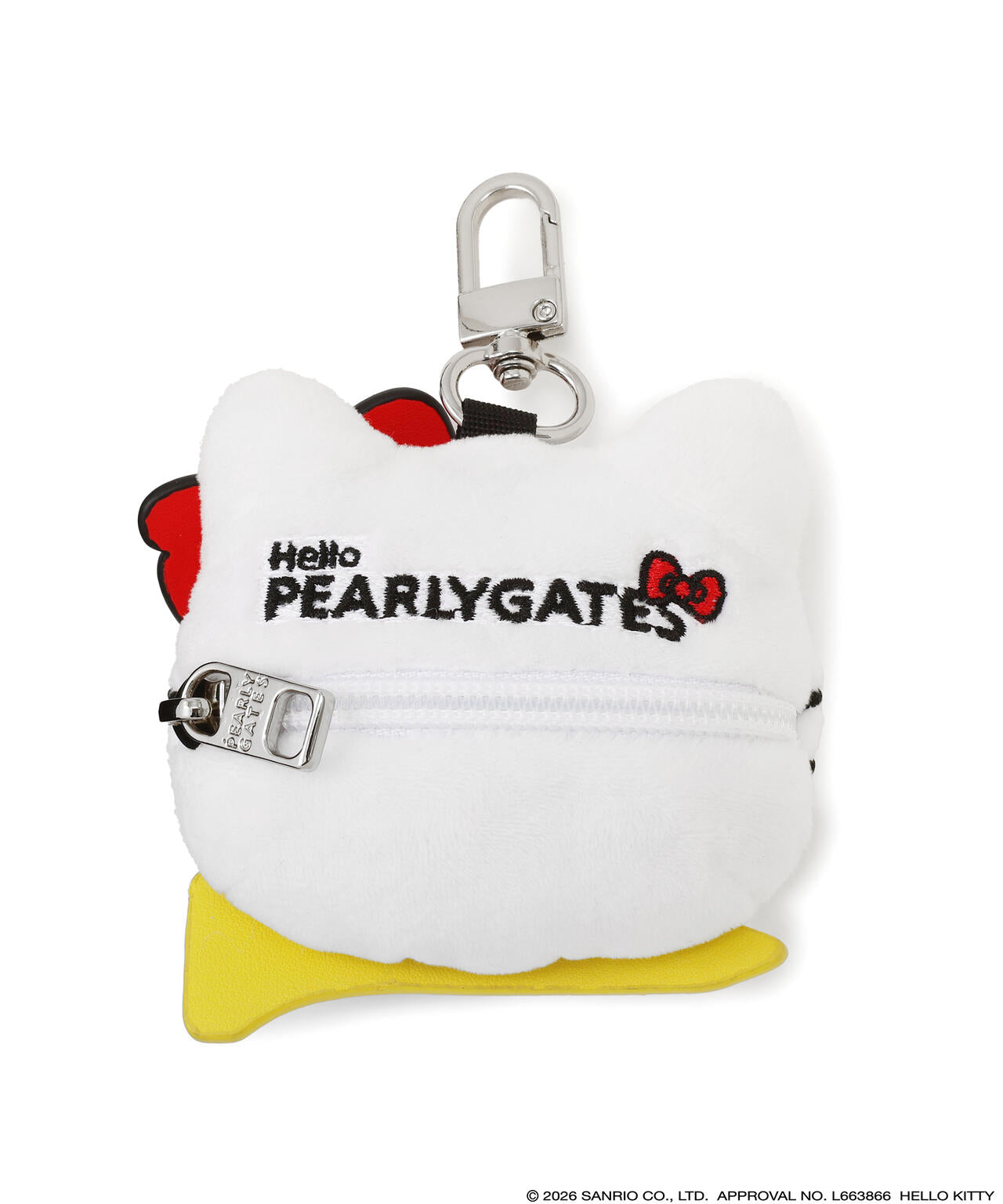 【Hello Kitty×PEARLY GATES】ぬいぐるみポーチ(UNISEX)