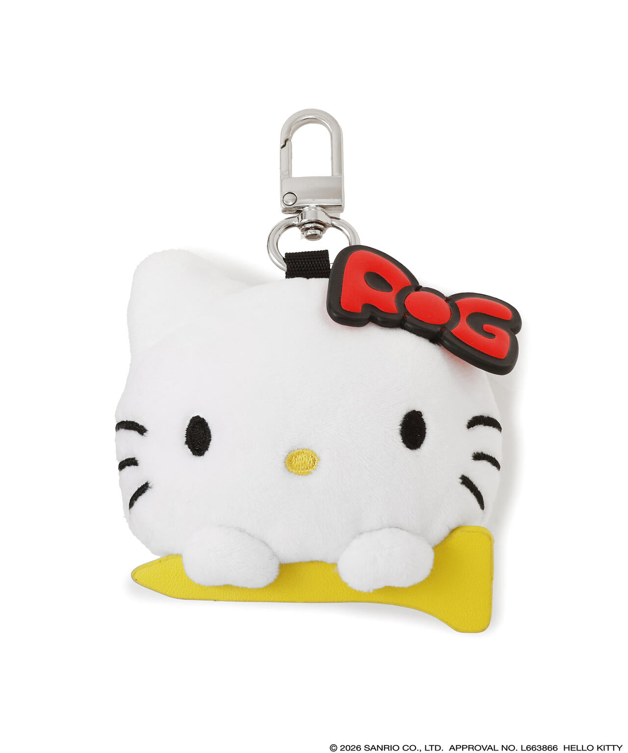 【Hello Kitty×PEARLY GATES】ぬいぐるみポーチ(UNISEX)