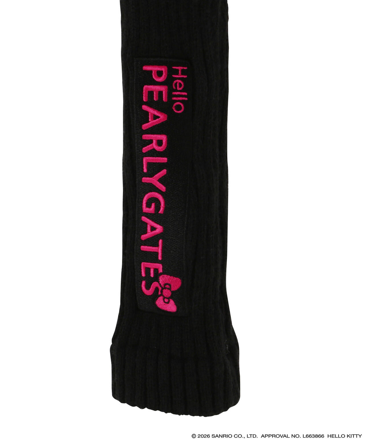 【Hello Kitty×PEARLY GATES】ぬいぐるみフェアウェイウッド用ヘッドカバー (UNISEX)