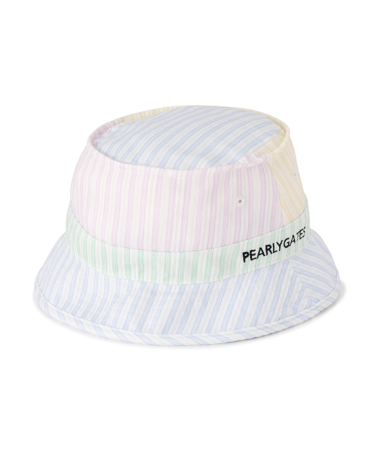 ランダムストライプ柄ハット (UNISEX)