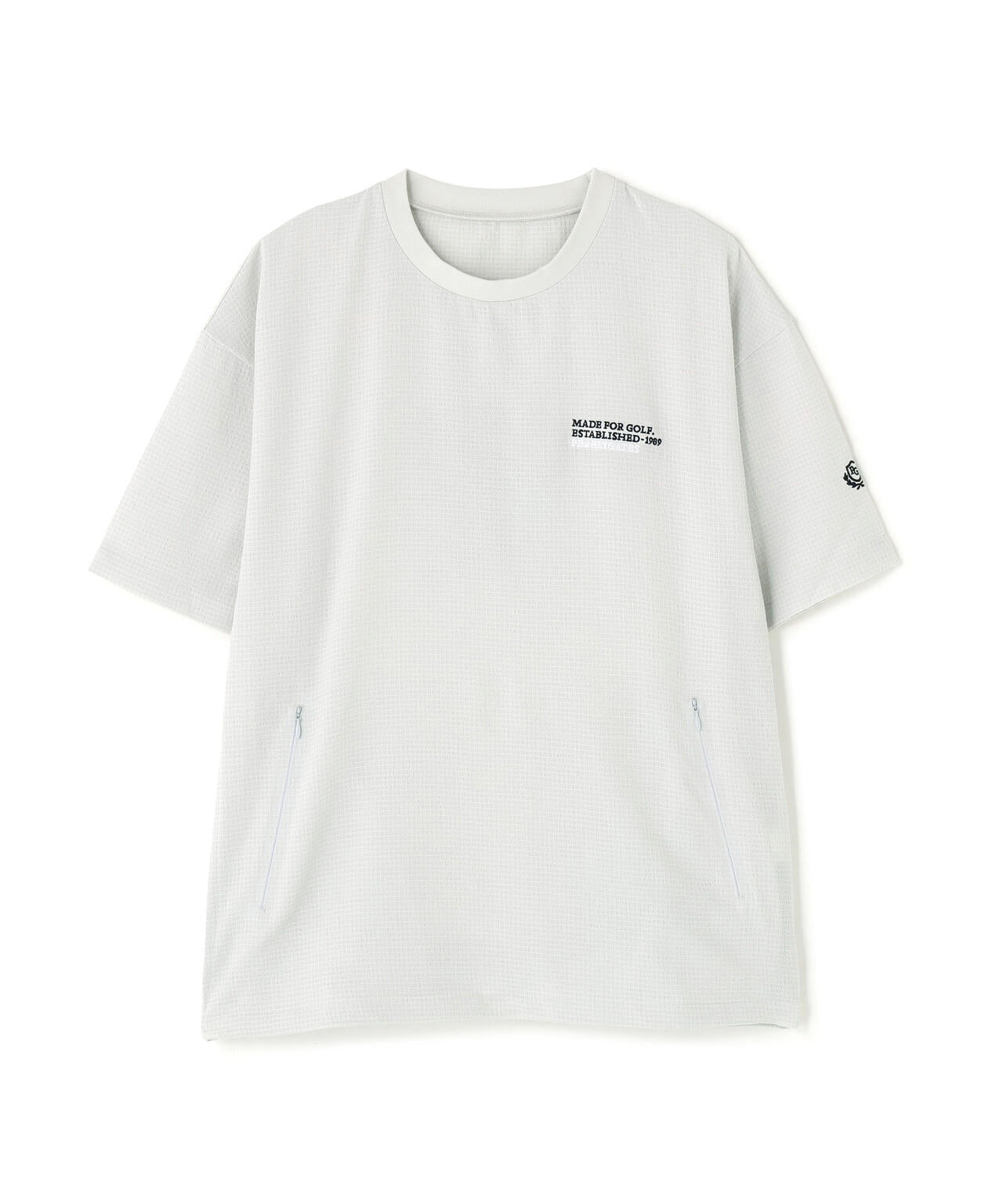 4WAY高通気Woven半袖スニードTシャツ (MENS)