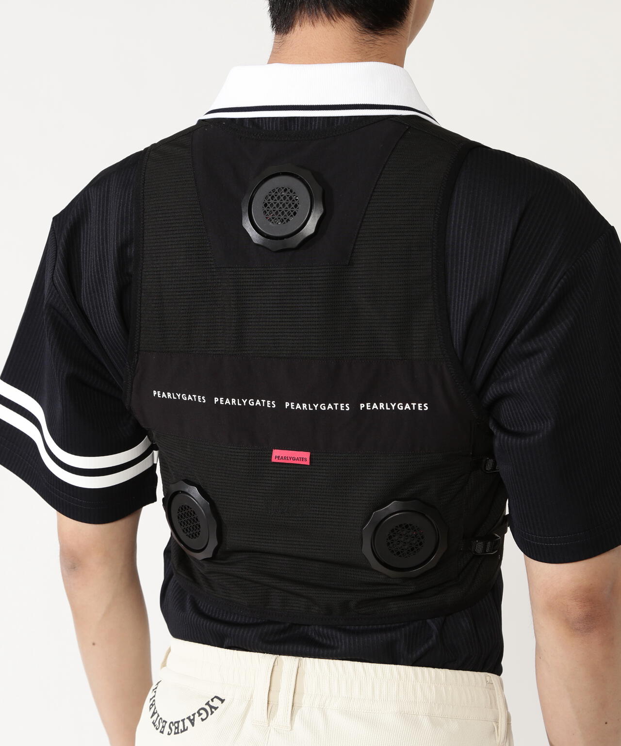 ポリエステルメッシュペルチェベスト(UNISEX)