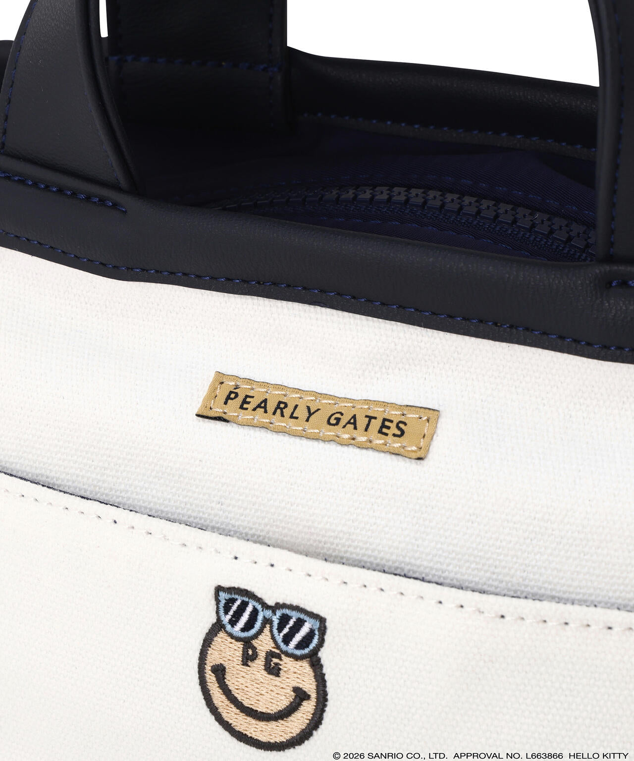 【HELLO KITTY × PEARLY GATES summer season】カートバッグ (UNISEX)