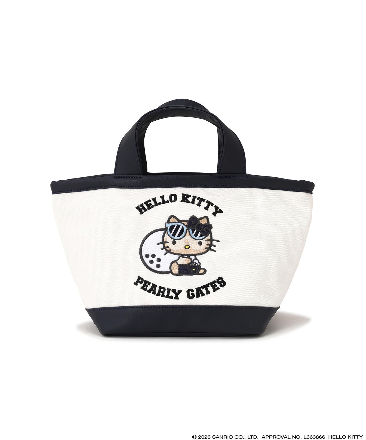 【HELLO KITTY × PEARLY GATES summer season】カートバッグ (UNISEX)