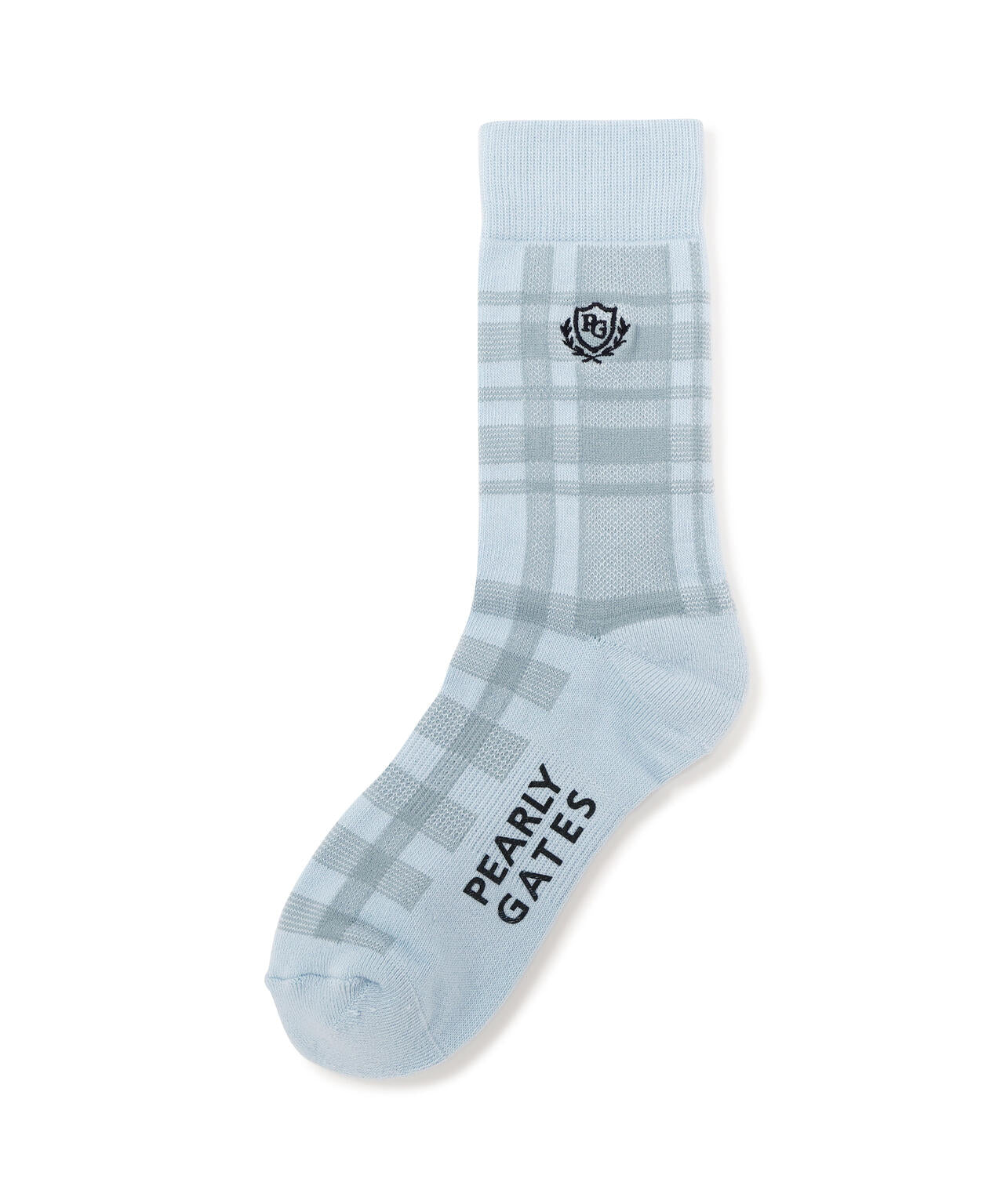 チェック柄ミドルソックス (WOMENS)