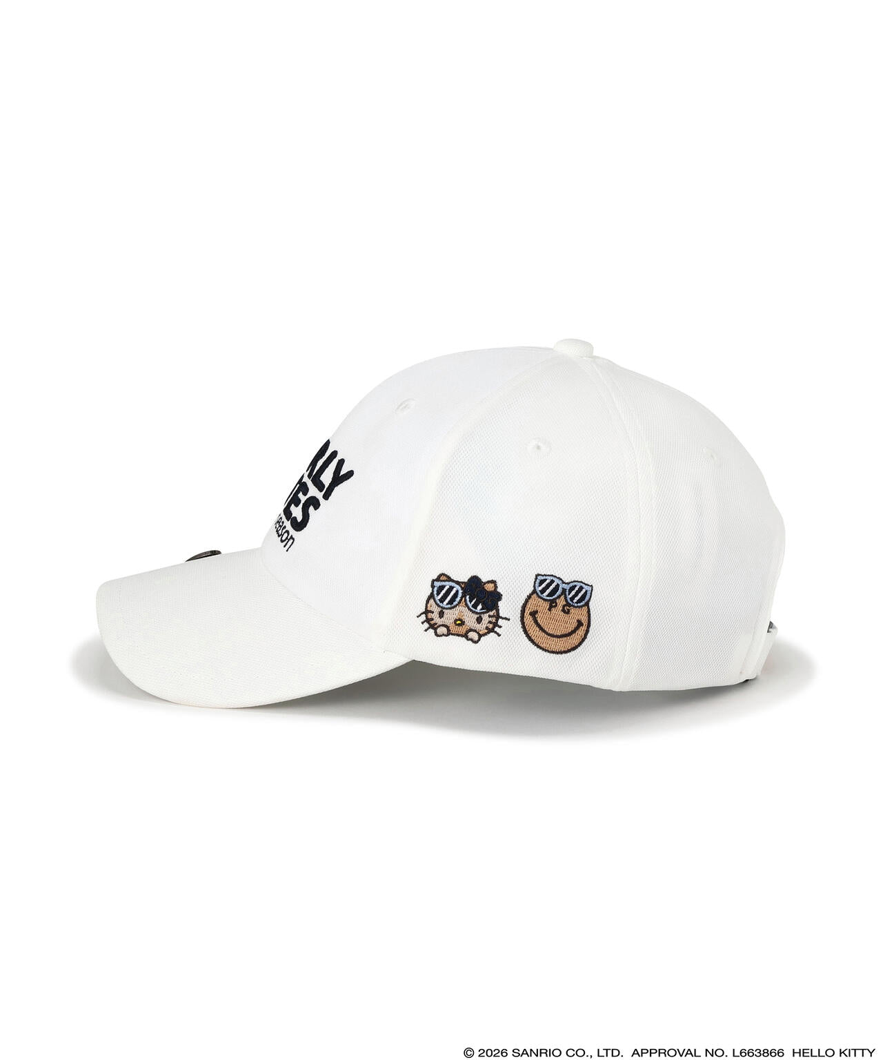 【HELLO KITTY × PEARLY GATES summer season】キャップ (UNISEX)