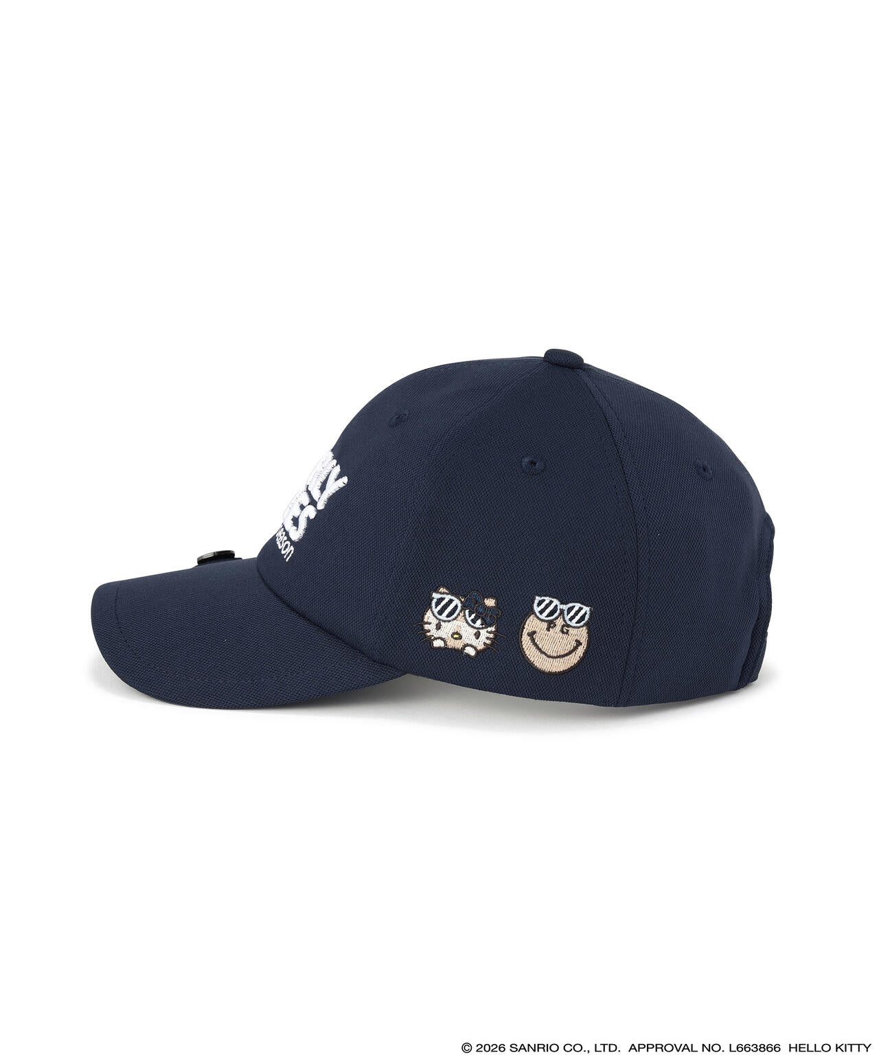 【HELLO KITTY × PEARLY GATES summer season】キャップ (UNISEX)