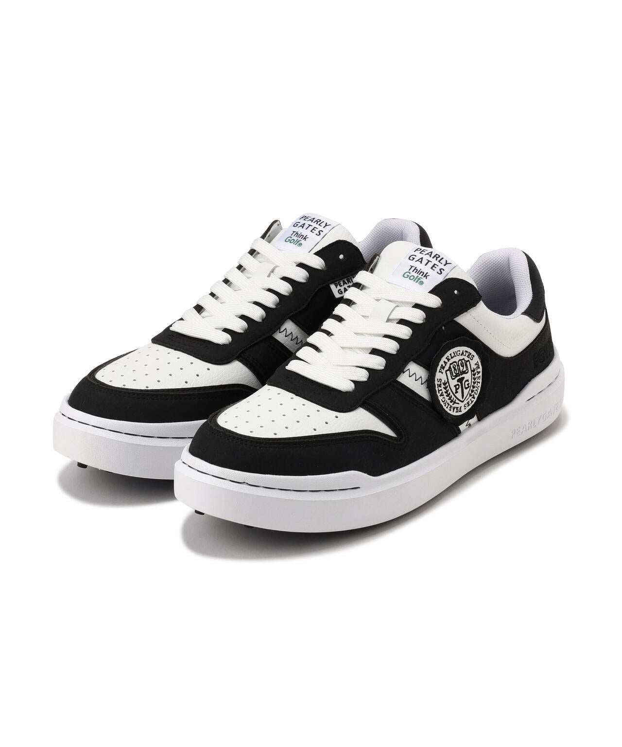 THE SHOES スパイクレスゴルフシューズ <ライン&エンブレム> (MENS)
