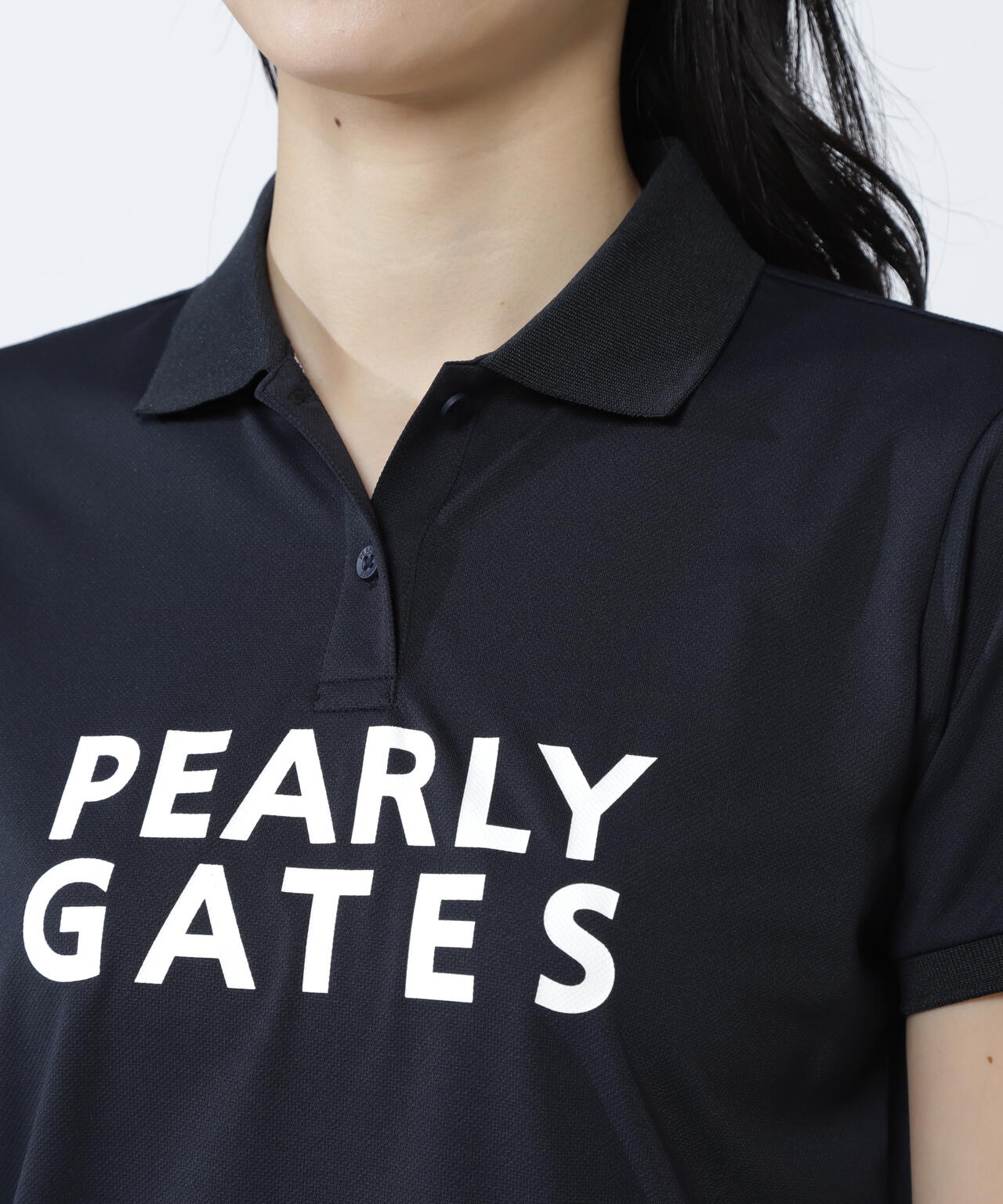 PG is PG ハイゲージストレッチBOXカノコ半袖ポロシャツ