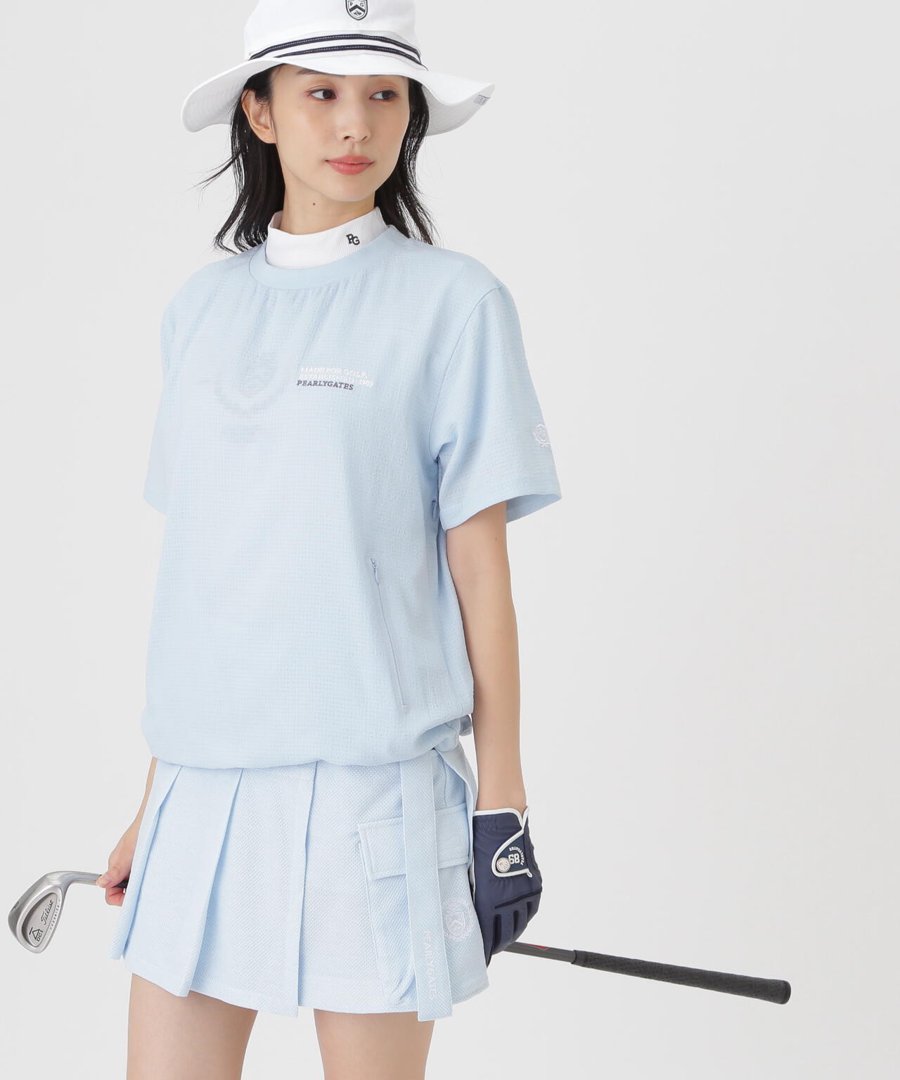 4WAY高通気Woven半袖スニードTシャツ (WOMENS)