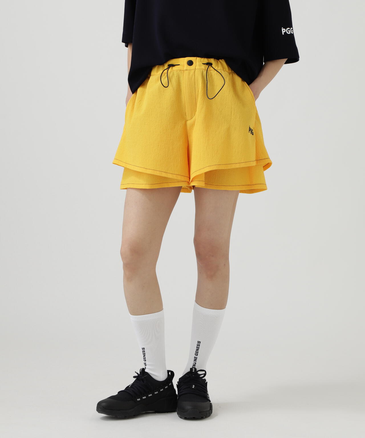 【PGG】【直営店舗&公式オンライン限定】シエスタタフタショートパンツ (LADIES)