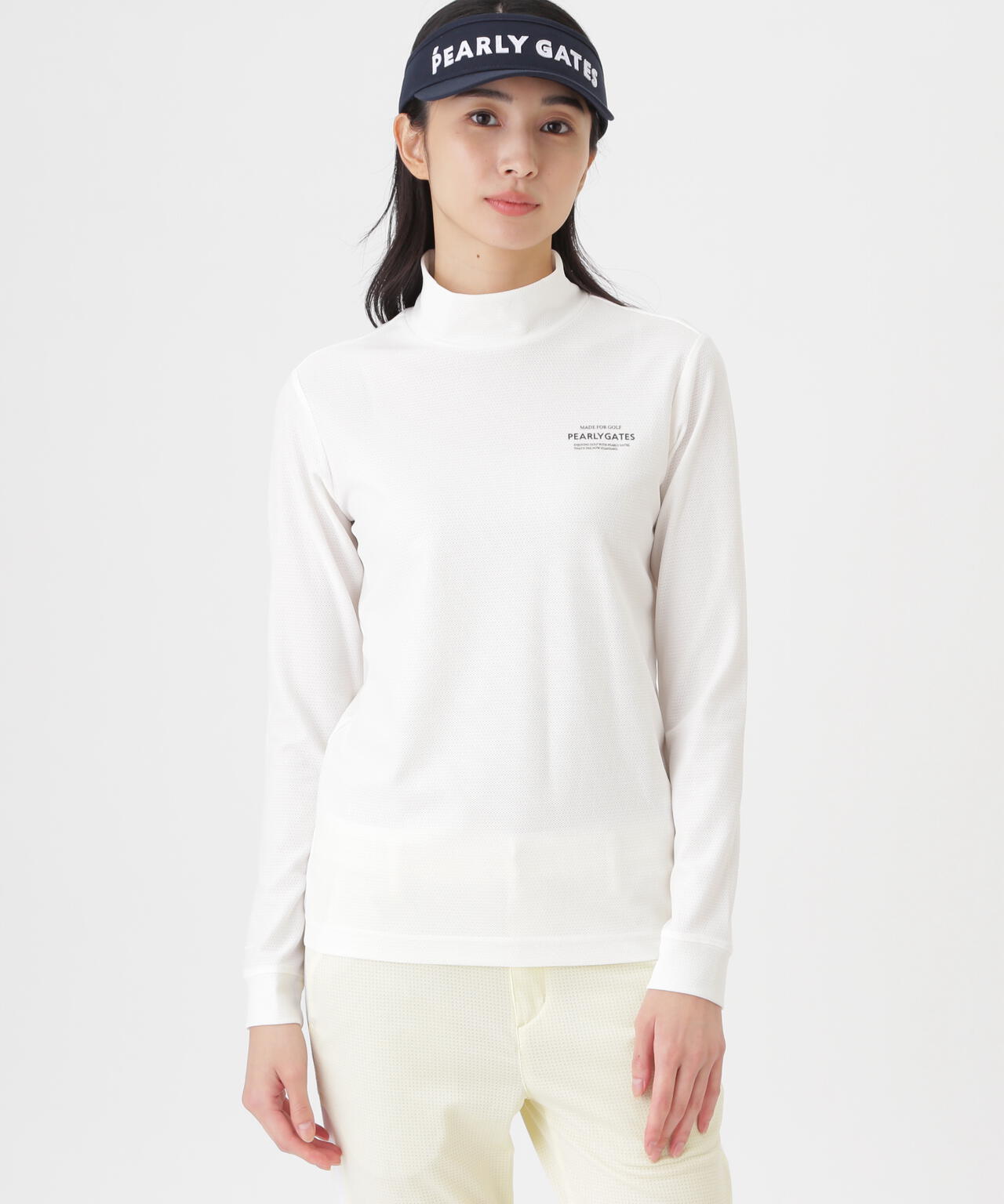 37.5×FTYメッシュ長袖ハイネックカットソー <PG BODY> (WOMENS)