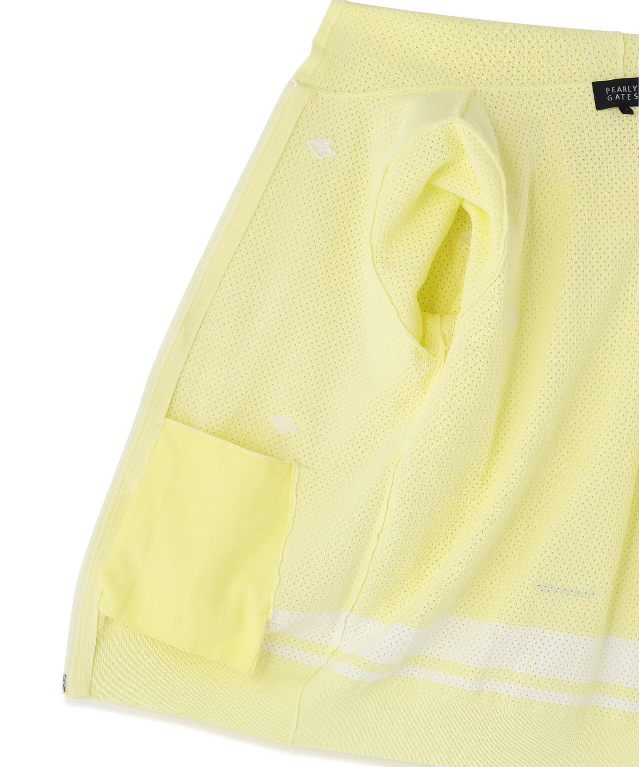12Gフルジップニットフーディ <メッシュ柄> (WOMENS)