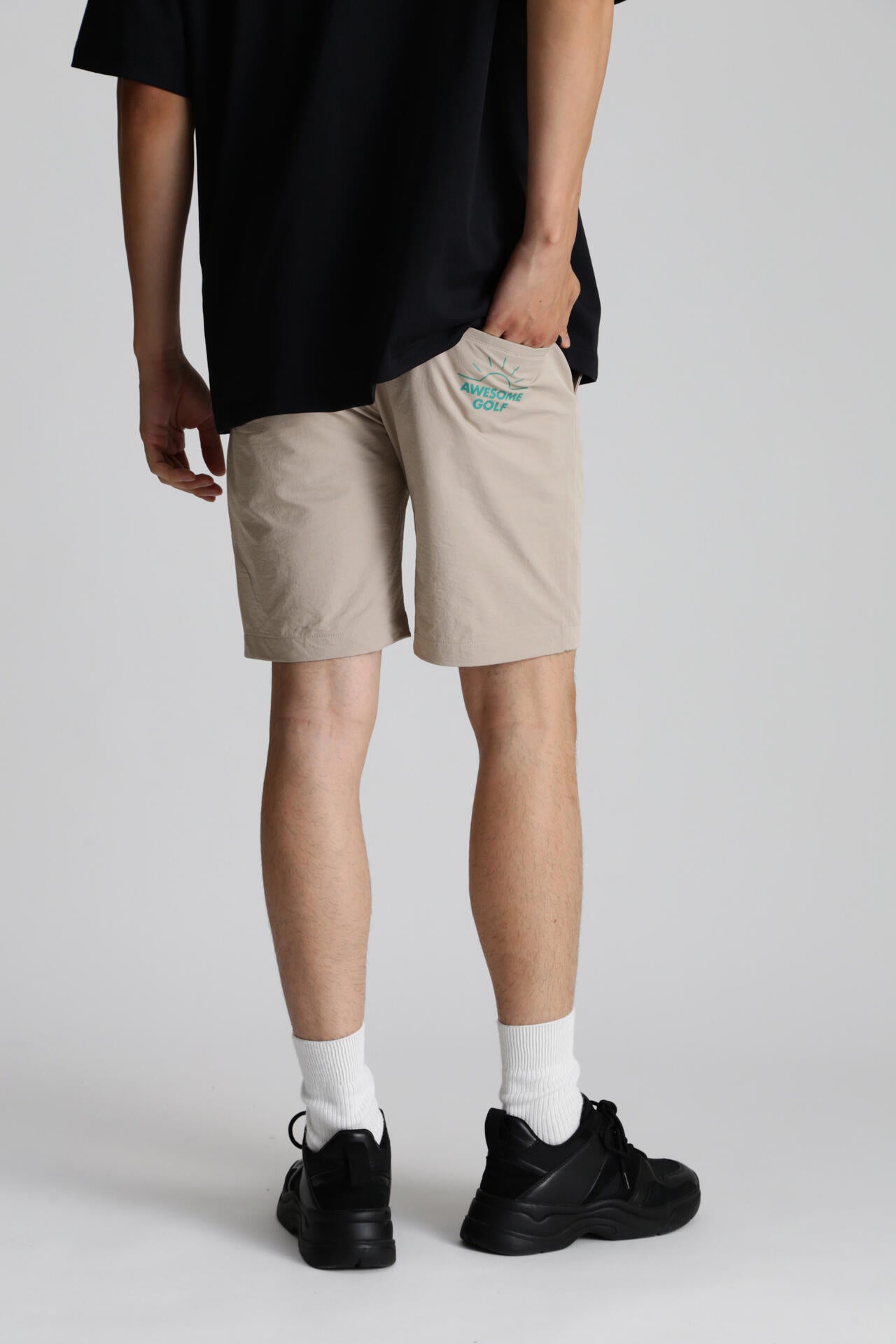 【S+(エスプラス)】ポリエステル ショートパンツ