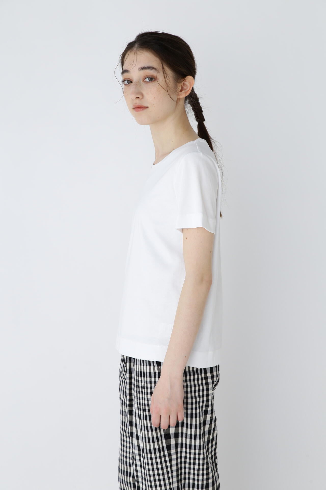 オーガニックコットンスムースTシャツ