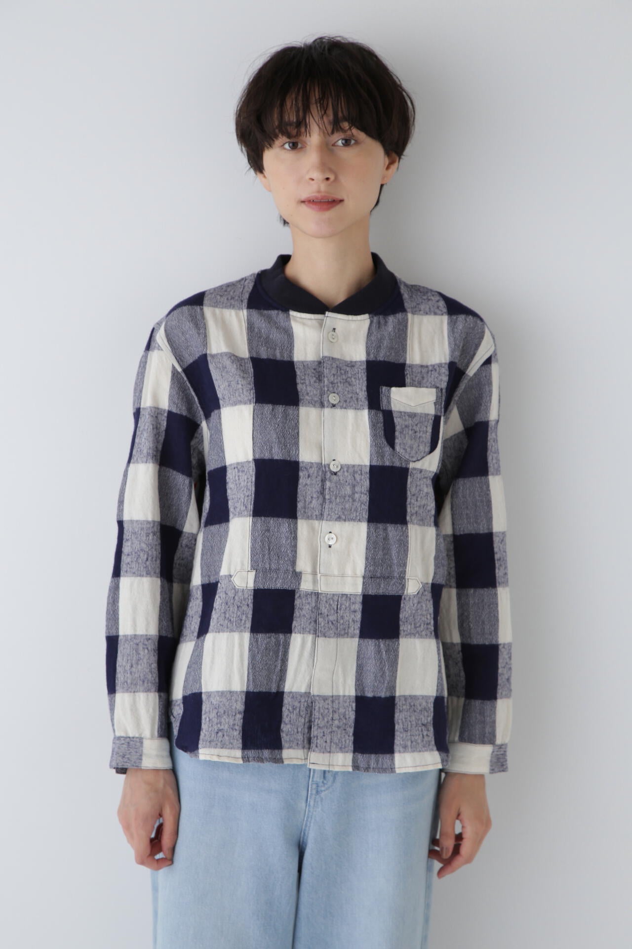【WEB限定】NATIC タンブラー先染めチェックシャツ