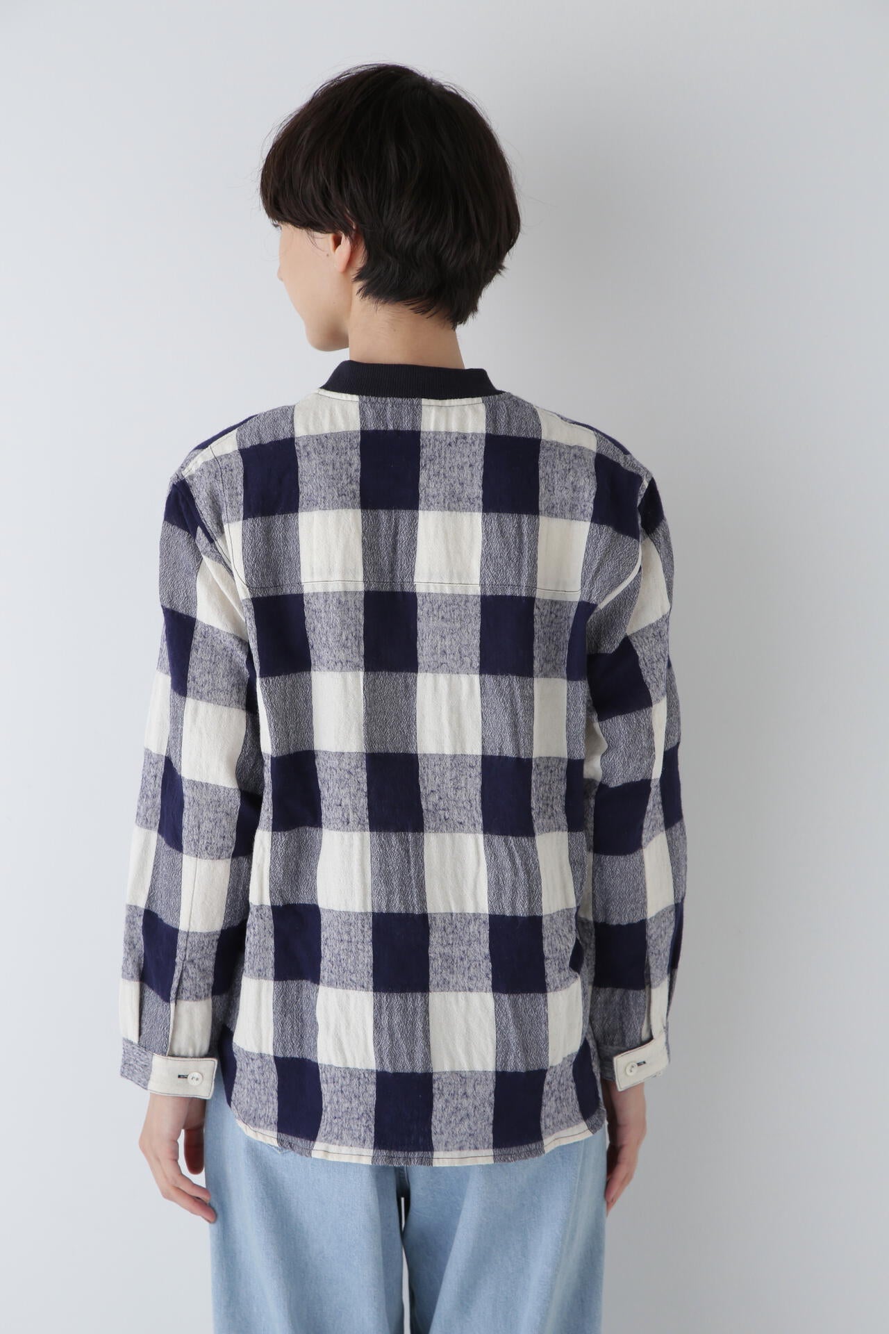 【WEB限定】NATIC タンブラー先染めチェックシャツ