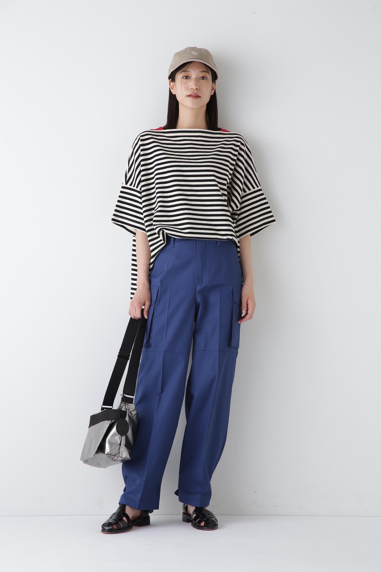 60/2コットンギャバパンツ
