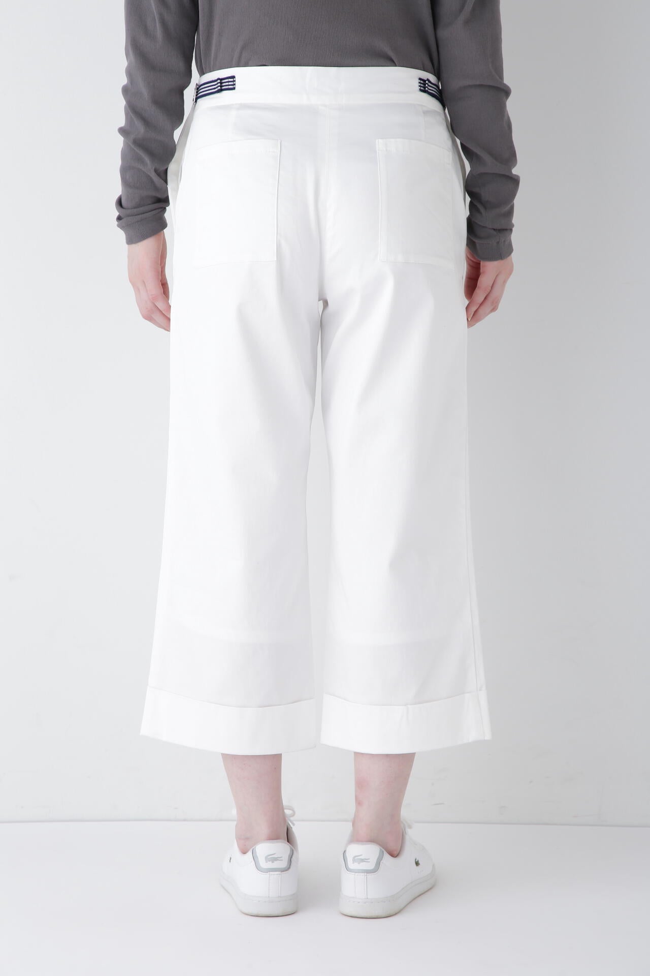 【WEB限定】NATIC サテンストレッチパンツ