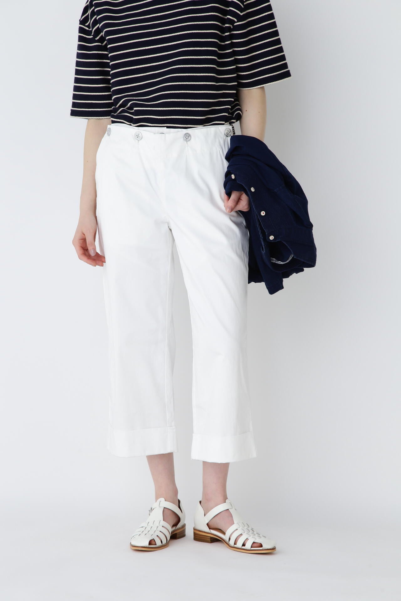 【WEB限定】NATIC サテンストレッチパンツ
