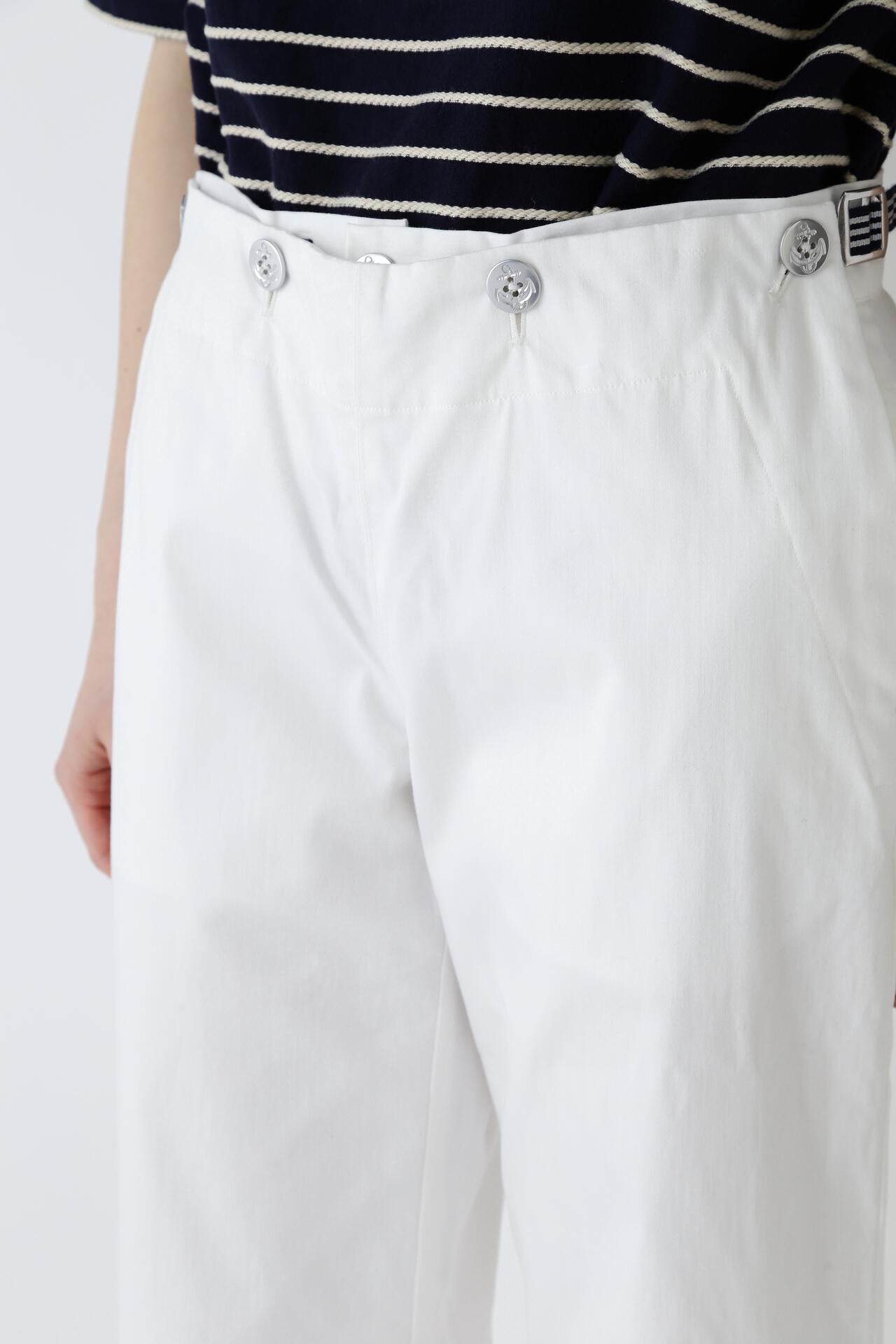 【WEB限定】NATIC サテンストレッチパンツ