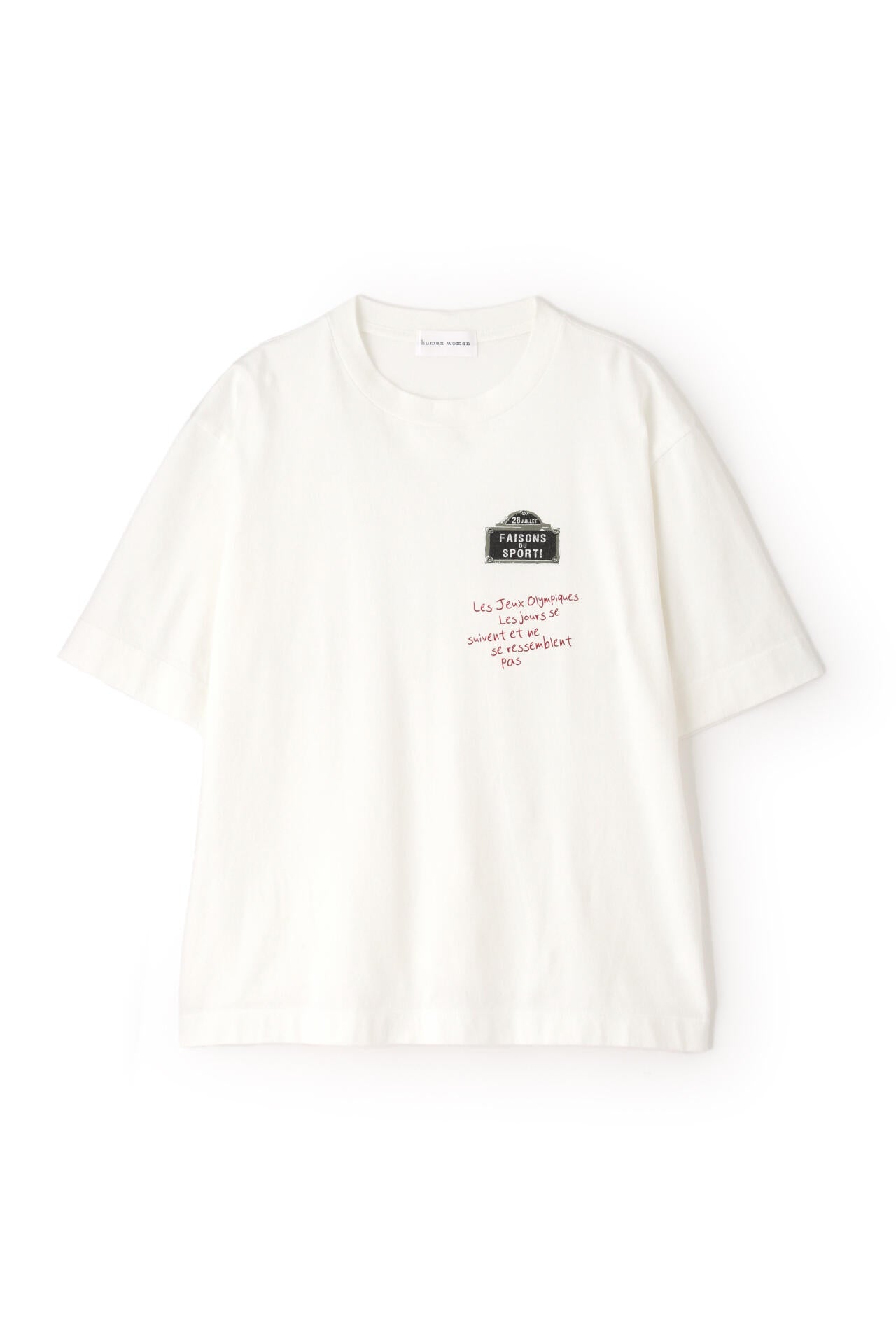 スポーティーロゴTシャツ