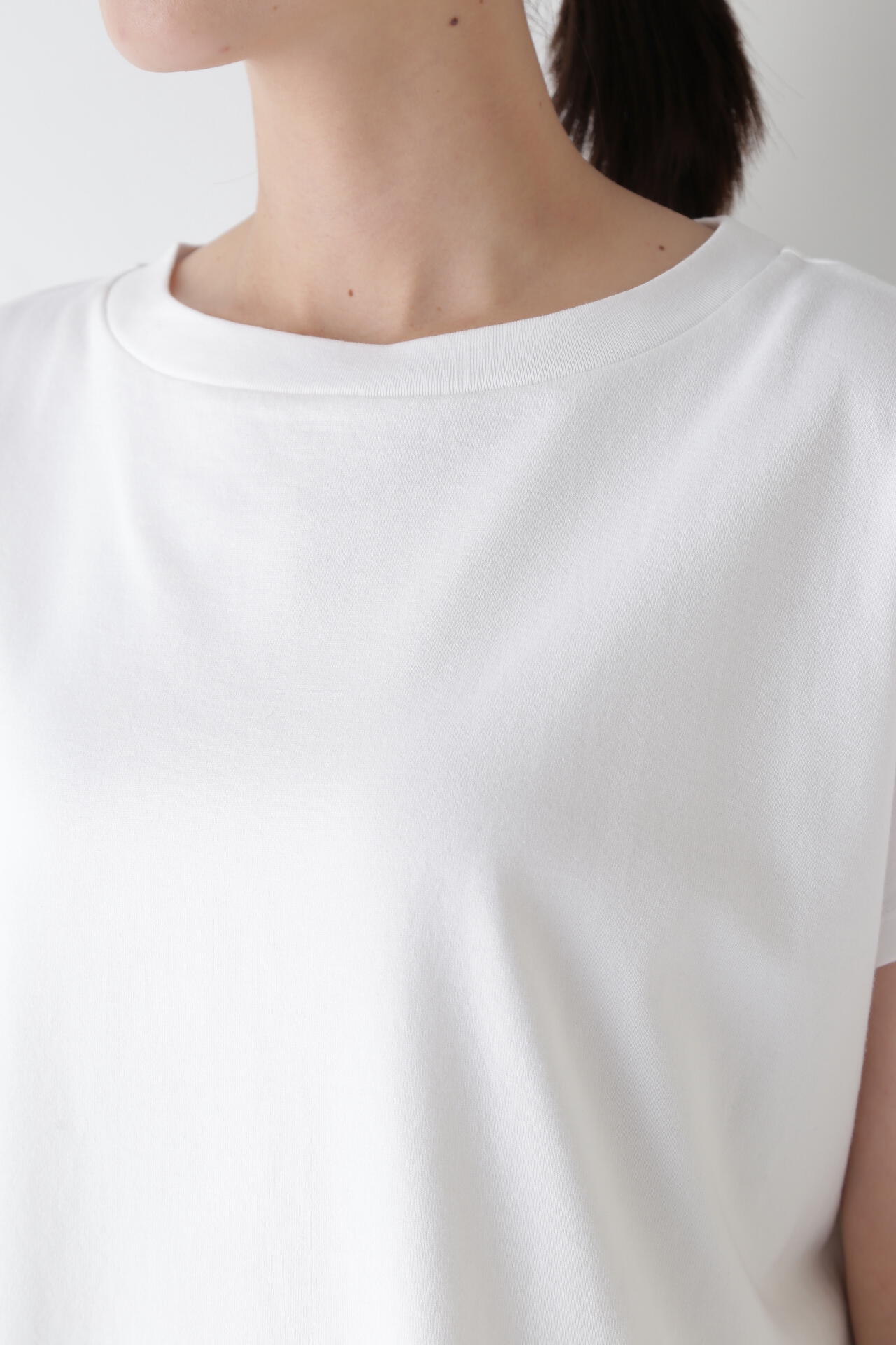 フレンチスリーブ天竺Tシャツ