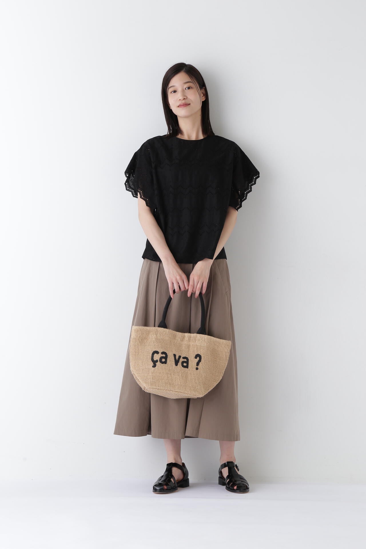 【FABRICOコラボ】ジュートバッグcava?