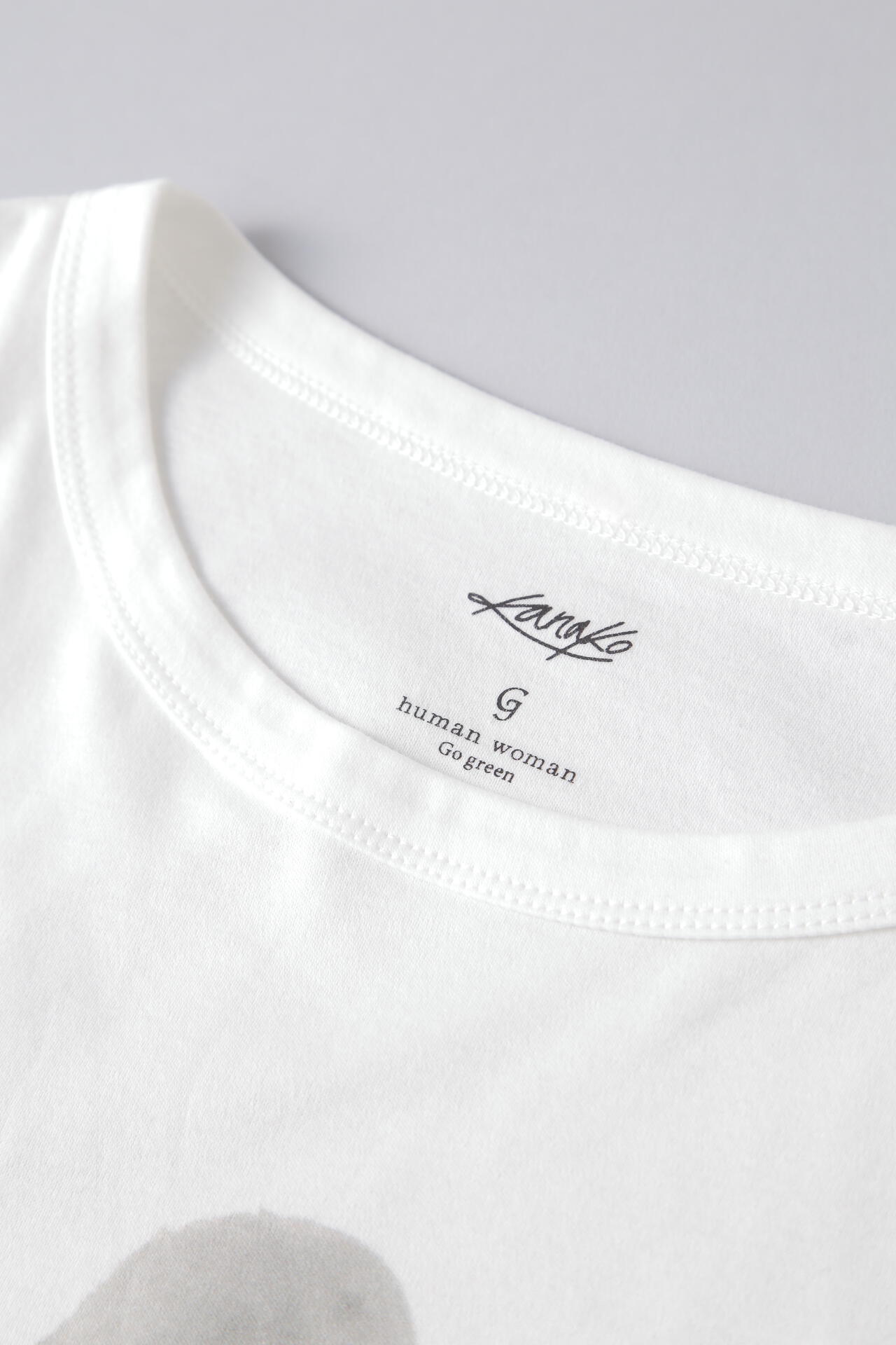 【香菜子】OGコッコラボトンプリントTシャツ Lサイズ