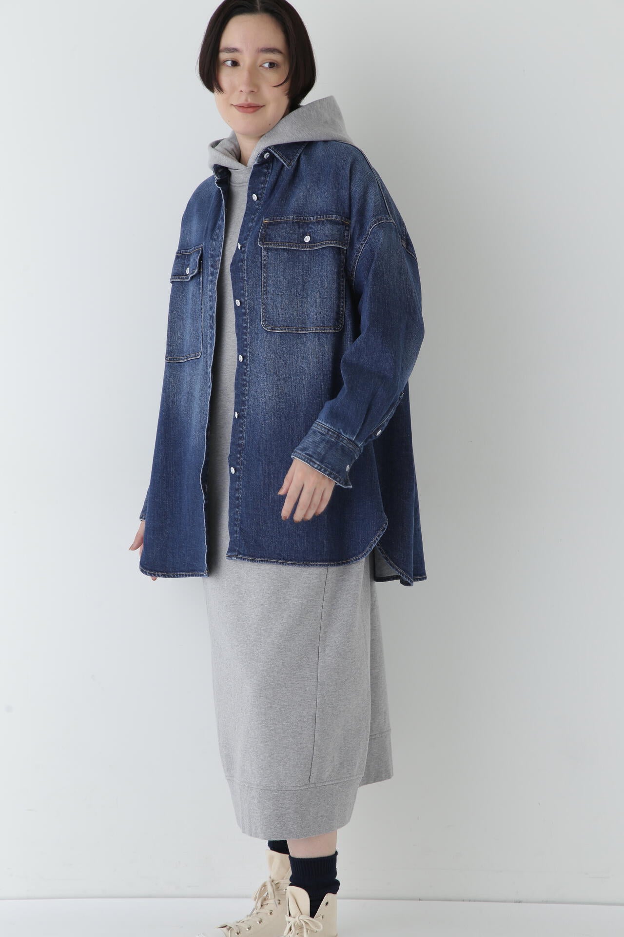 【Healthy DENIMコラボ】オーバーシャツ