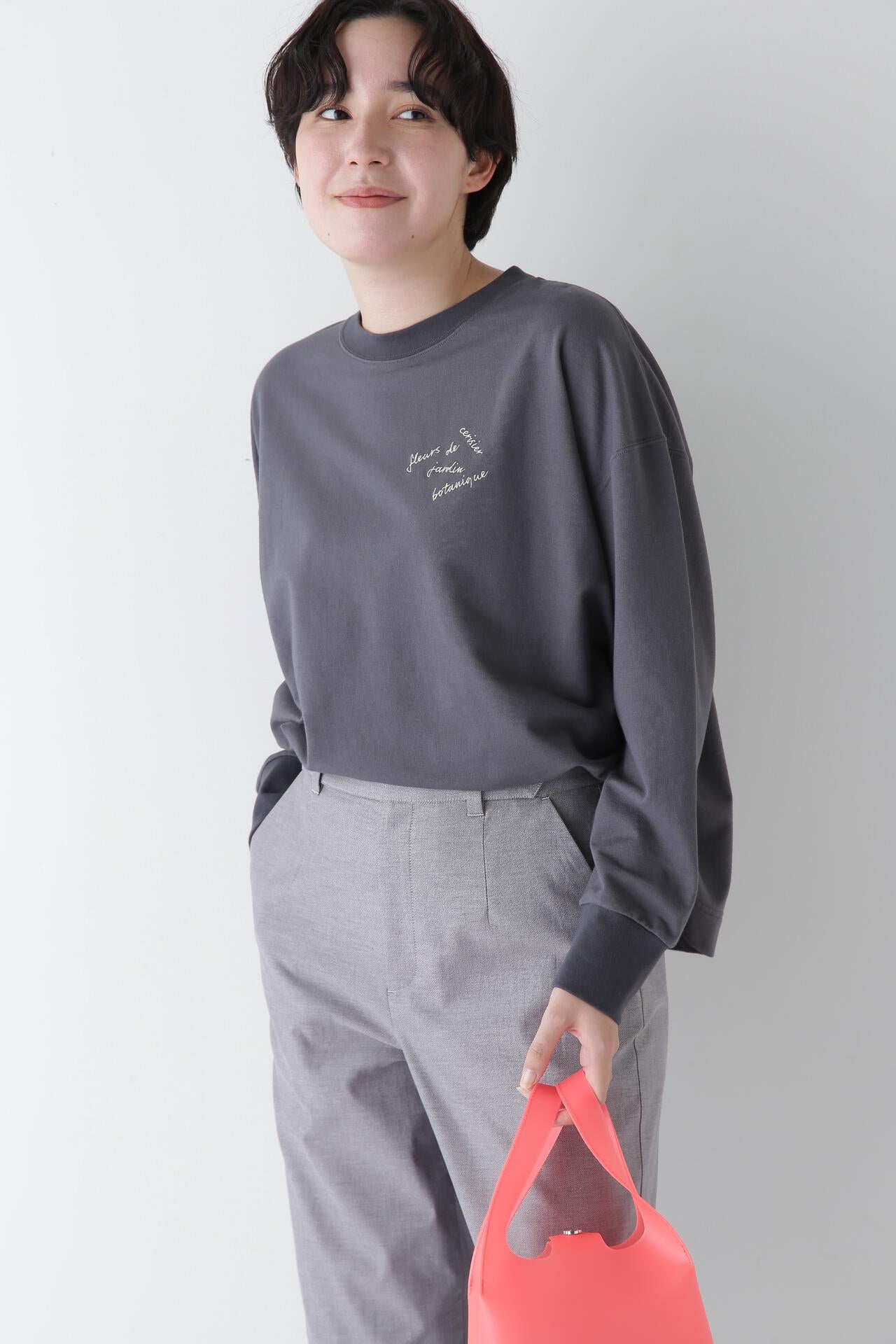 【WEB限定カラー】ミニ裏毛ロゴトレーナー