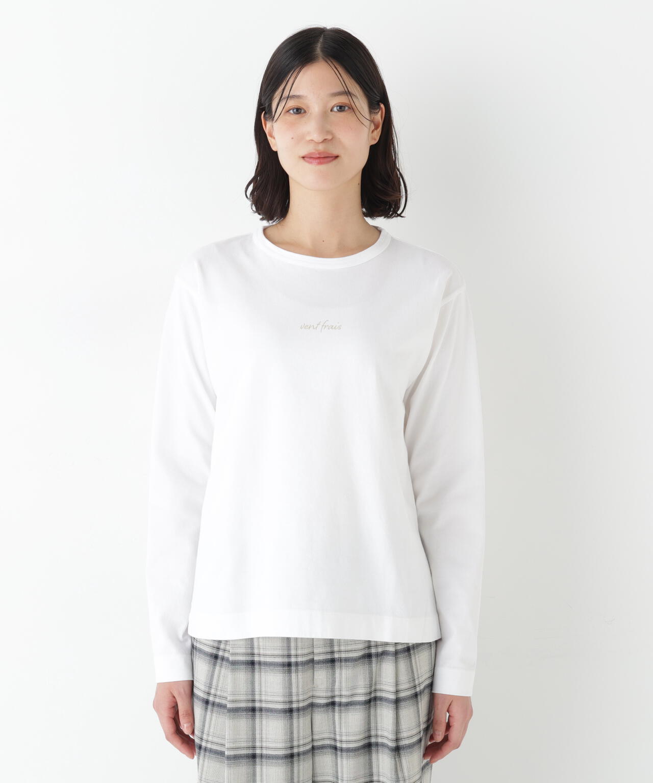 ロゴ長袖Tシャツ