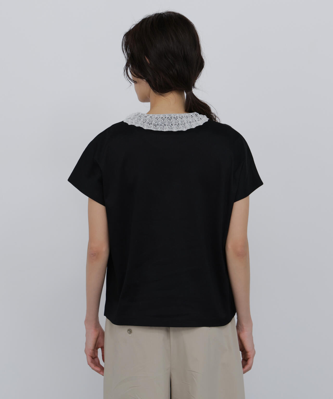 165cm/B:77cm/W:57cm/H:79cm 着用サイズ:M
