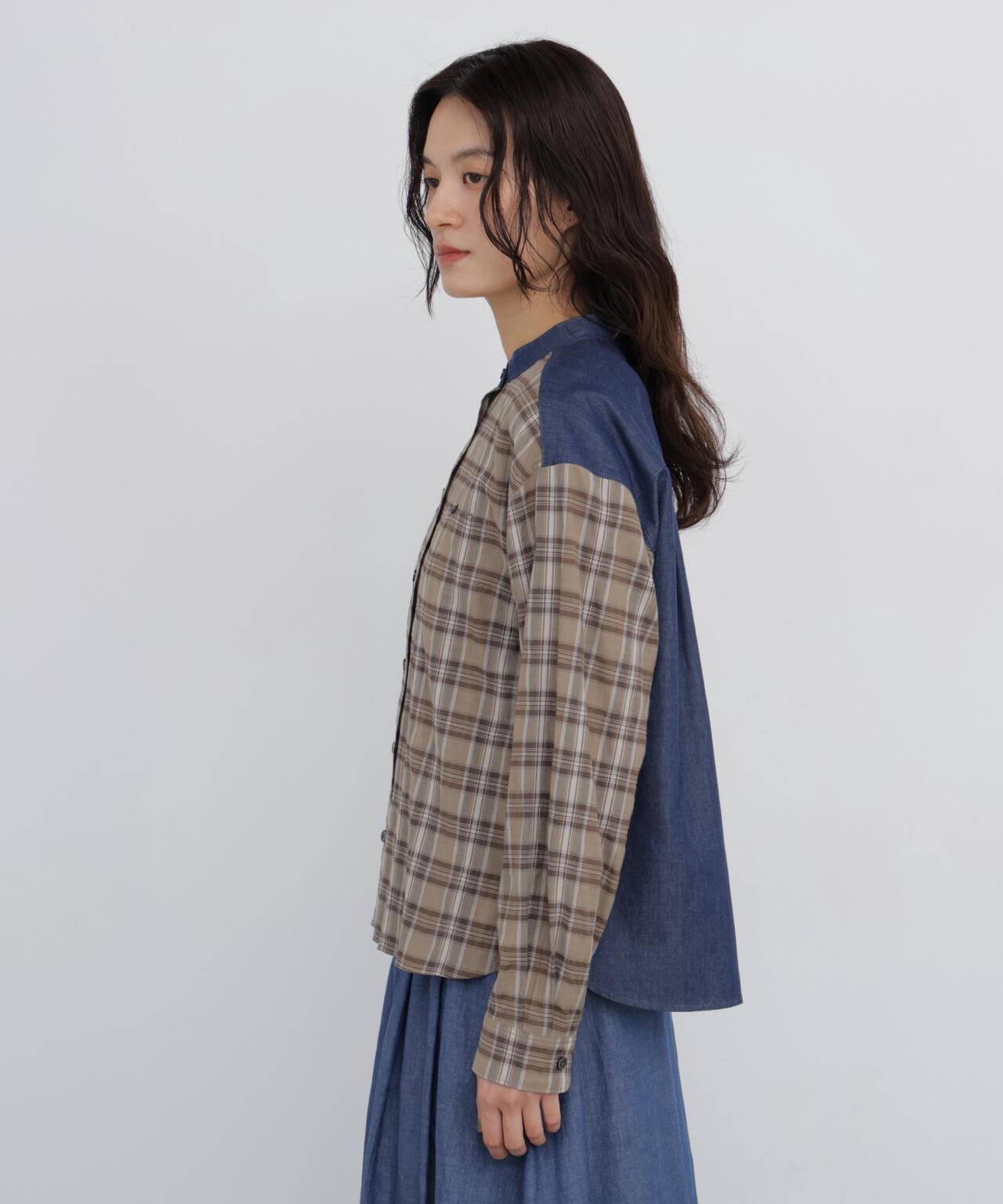 165cm/B:77cm/W:57cm/H:79cm 着用サイズ:M